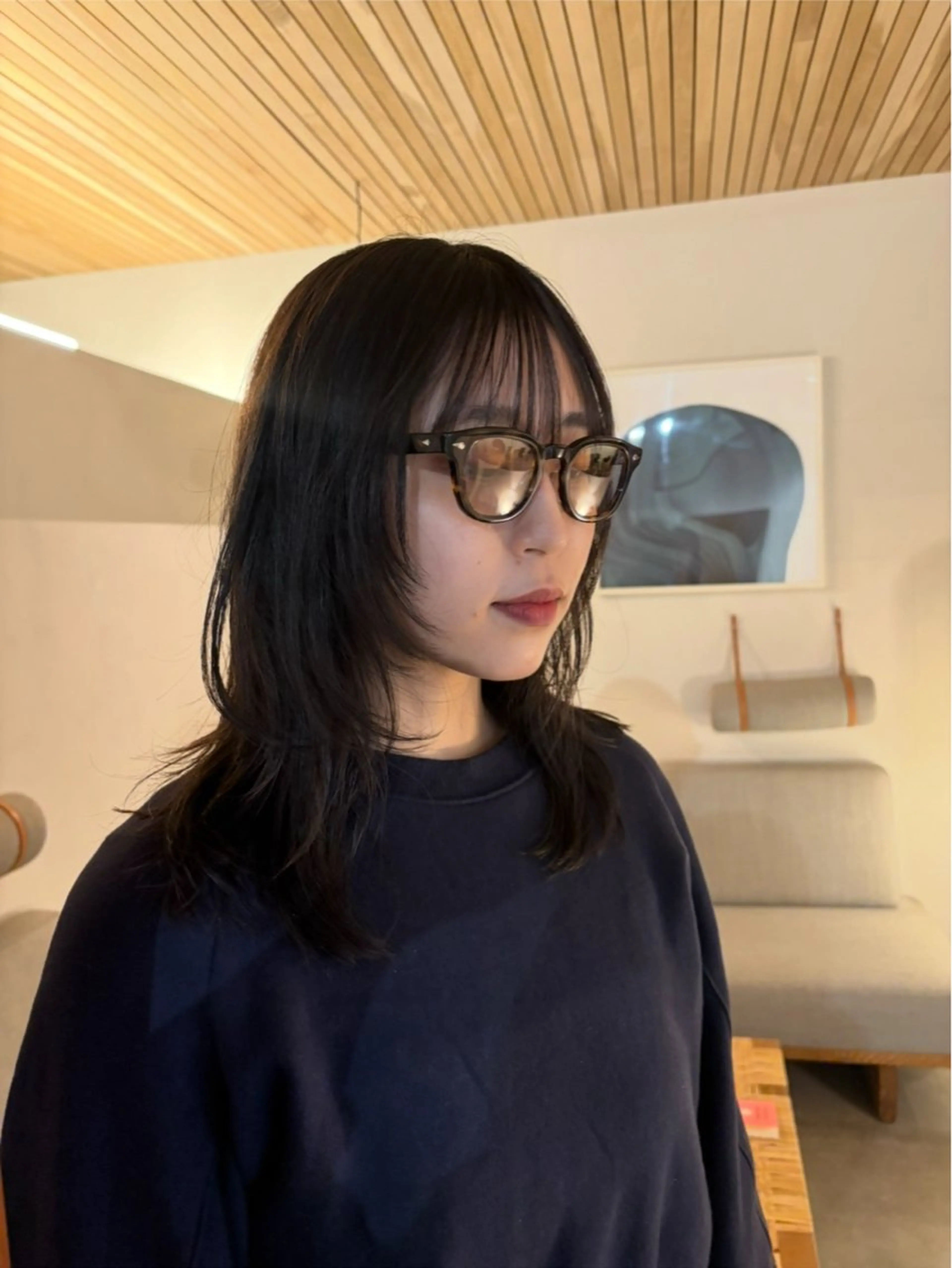 ミディアム カラー ボブ/レイヤーカット ✂︎ AYUMIのヘアスタイル