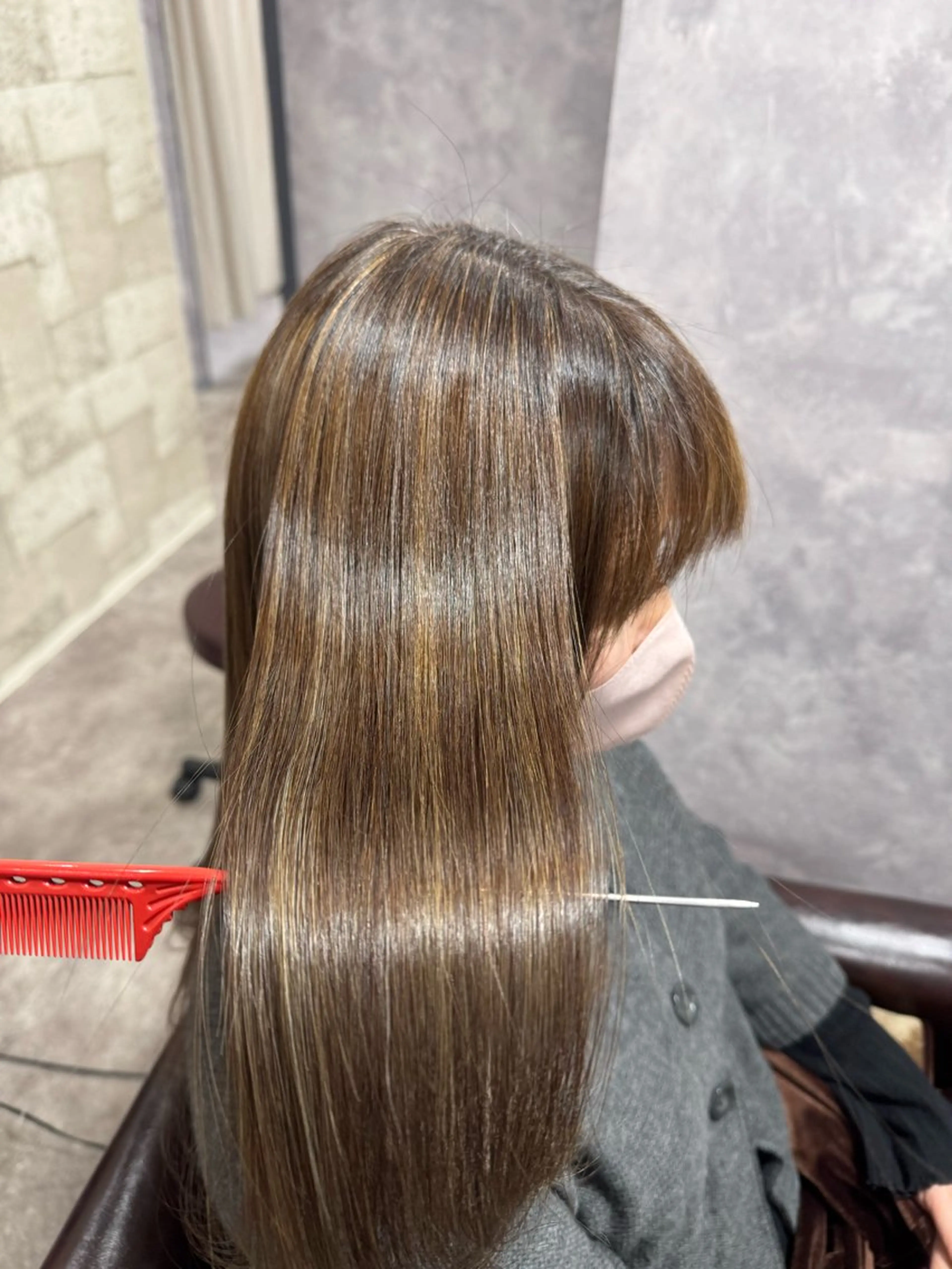 ミニモ限定✨『カウンセリング重視』似合わせカット＋白髪ぼかしカラーの写真