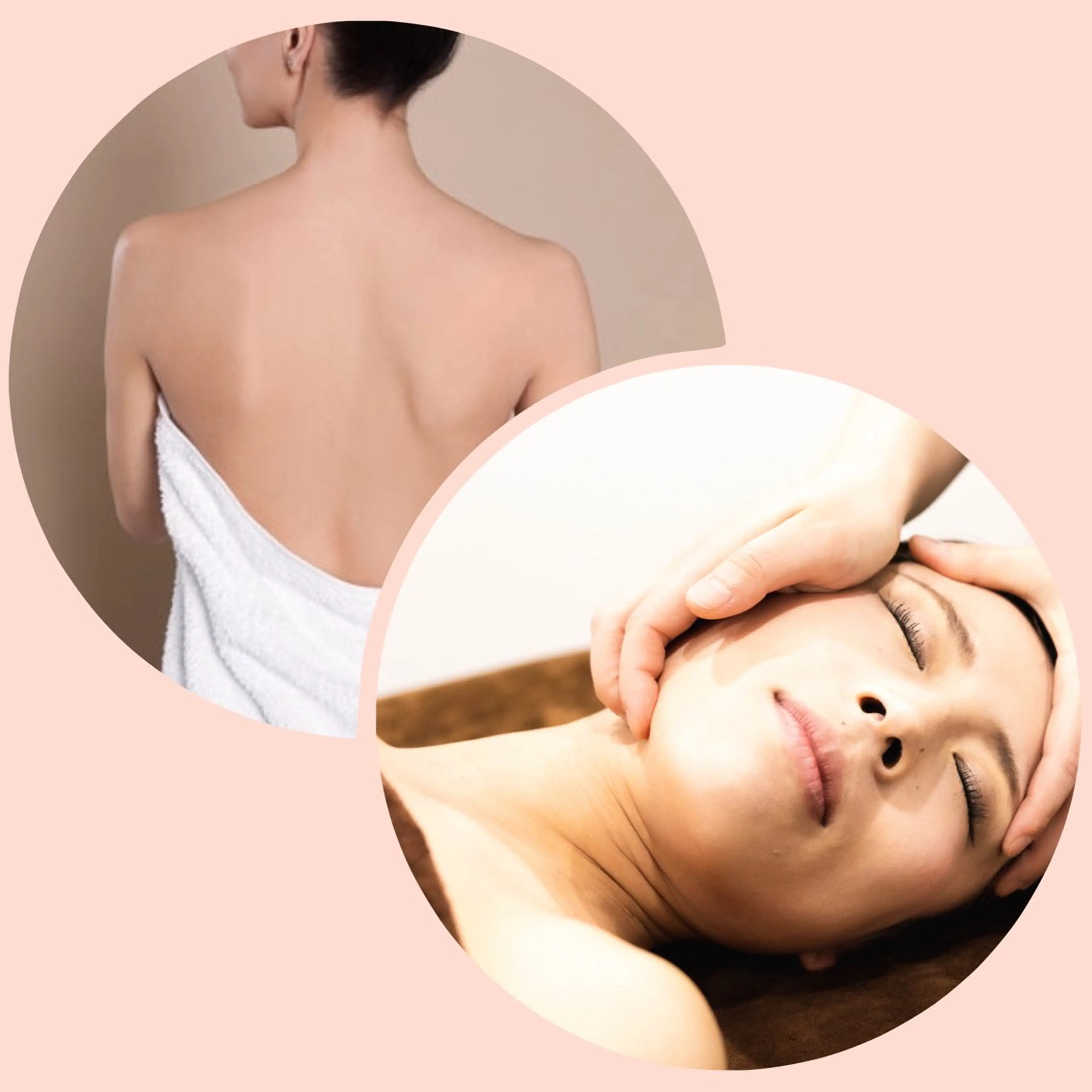 【男女共通人気ＮO.1】 上半身ケア＋小顔コルギ+背中コルギ 80分 6,000円の写真