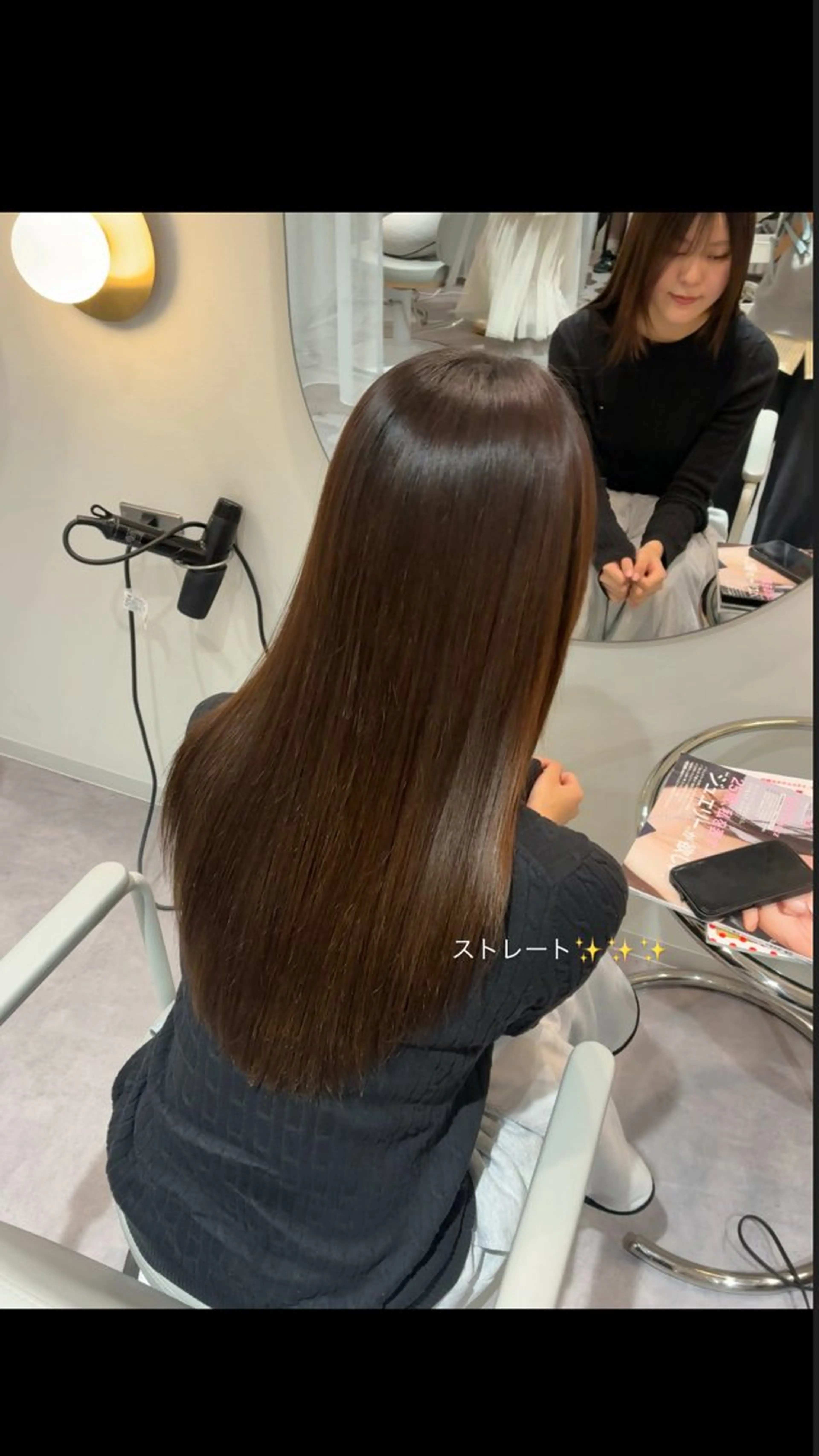 縮毛矯正 トリートメント 石井綾華🩰 髪質改善🌟のヘアスタイル