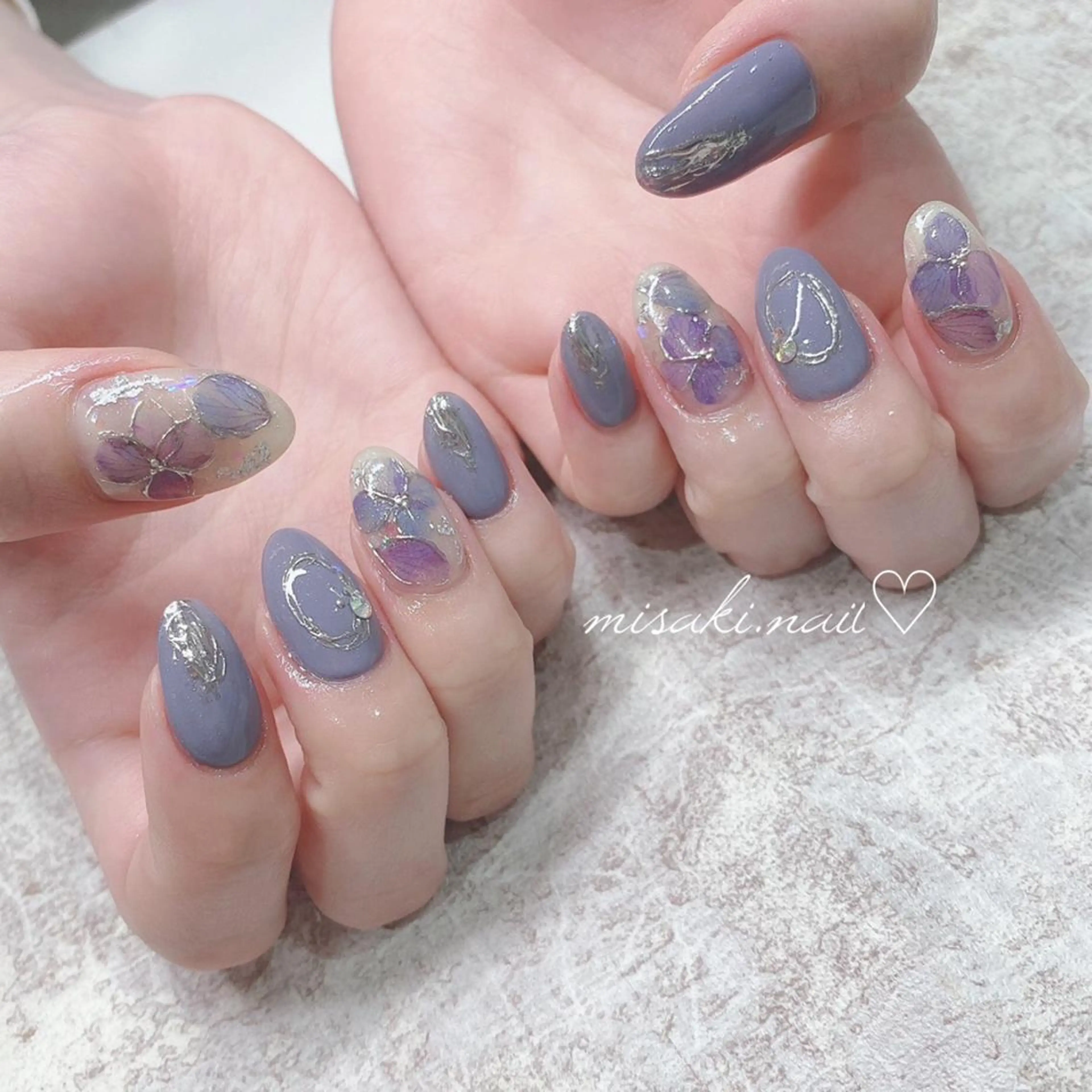 ネイル 韓国ネイル ワンホンネイル ハンドネイル nailsalon miinailsのネイルデザイン