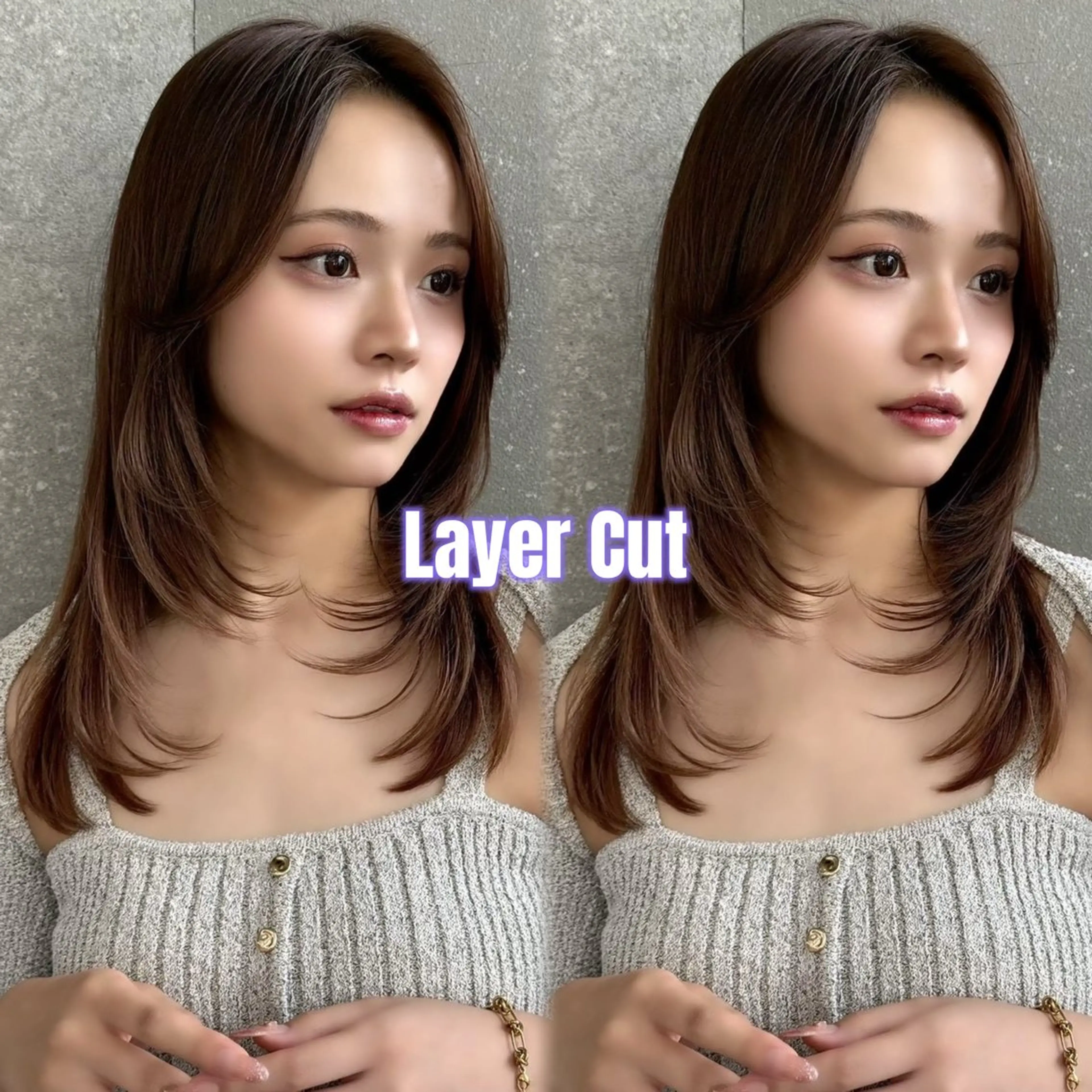 セミロング Lond Cheri所属・saki /レイヤー / 髪質改善のヘアスタイル