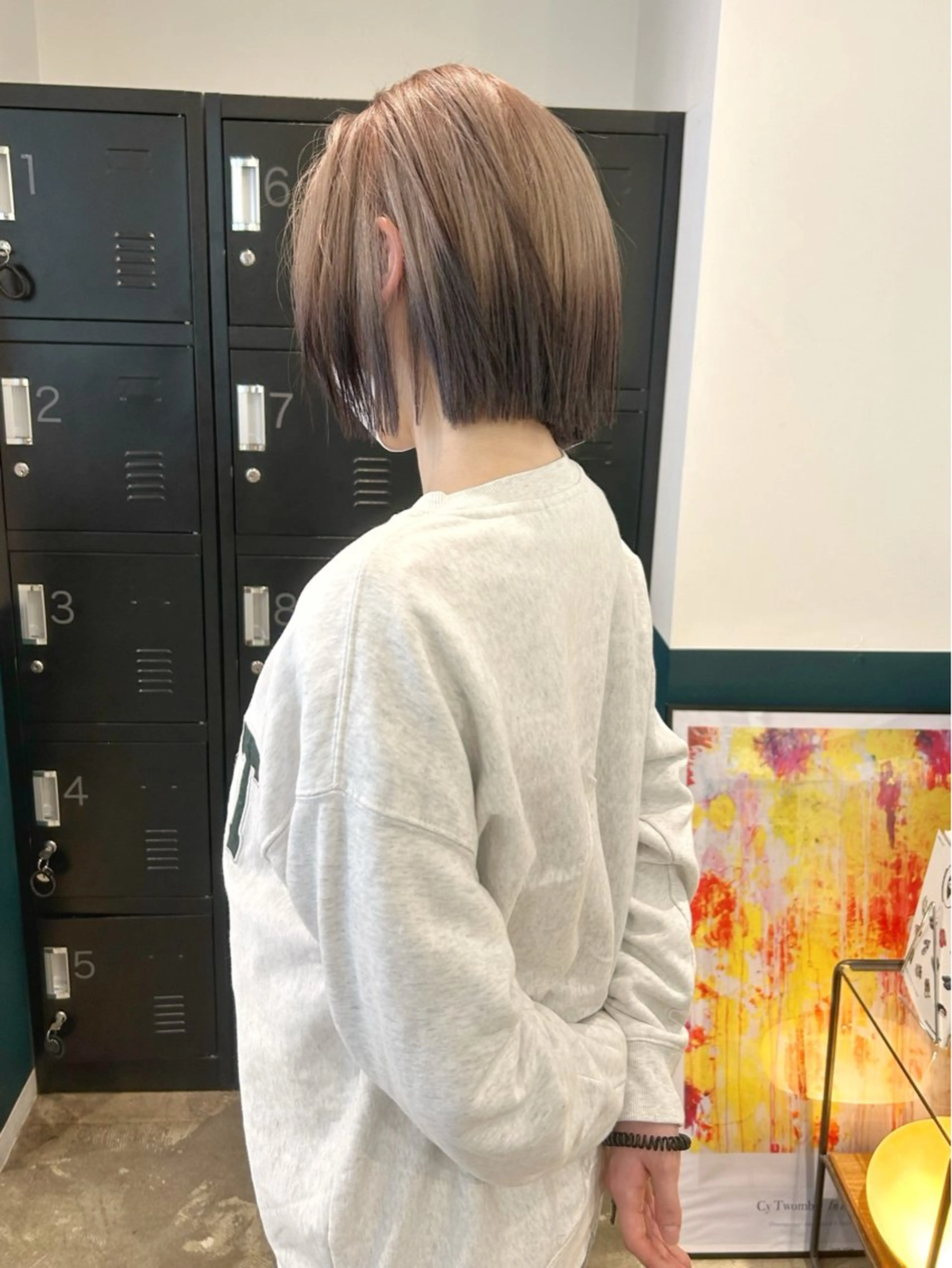 ショート カラー カット ヘアカラー カラーリスト菅野 竜矢🌈のヘアスタイル