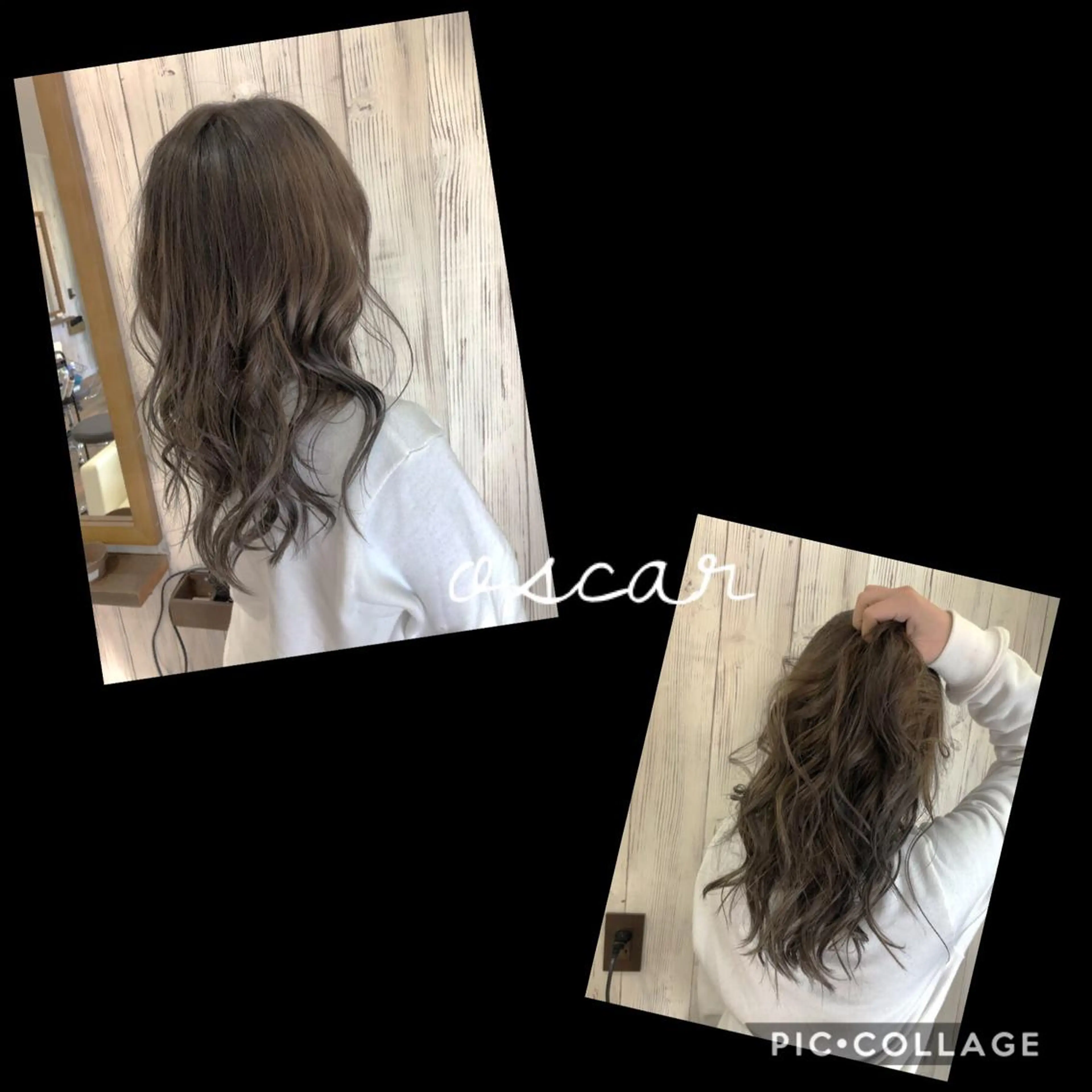 ロング カラー ヘアカラー トリートメント ヘアサロンオスカー 岸和田蛸地蔵店のヘアスタイル