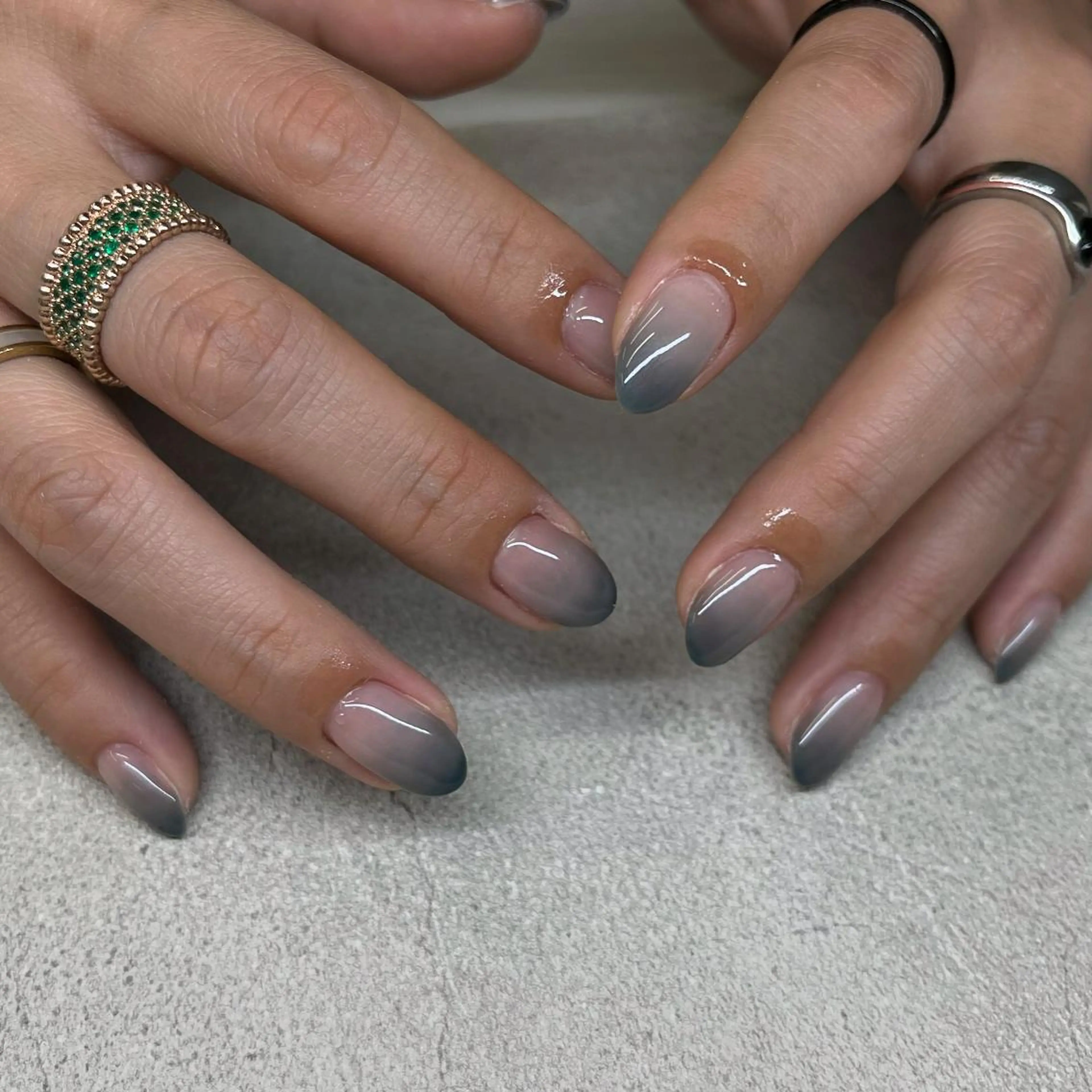 ネイル グラデーション ハンドネイル ベターネイル 浅草橋のネイルデザイン