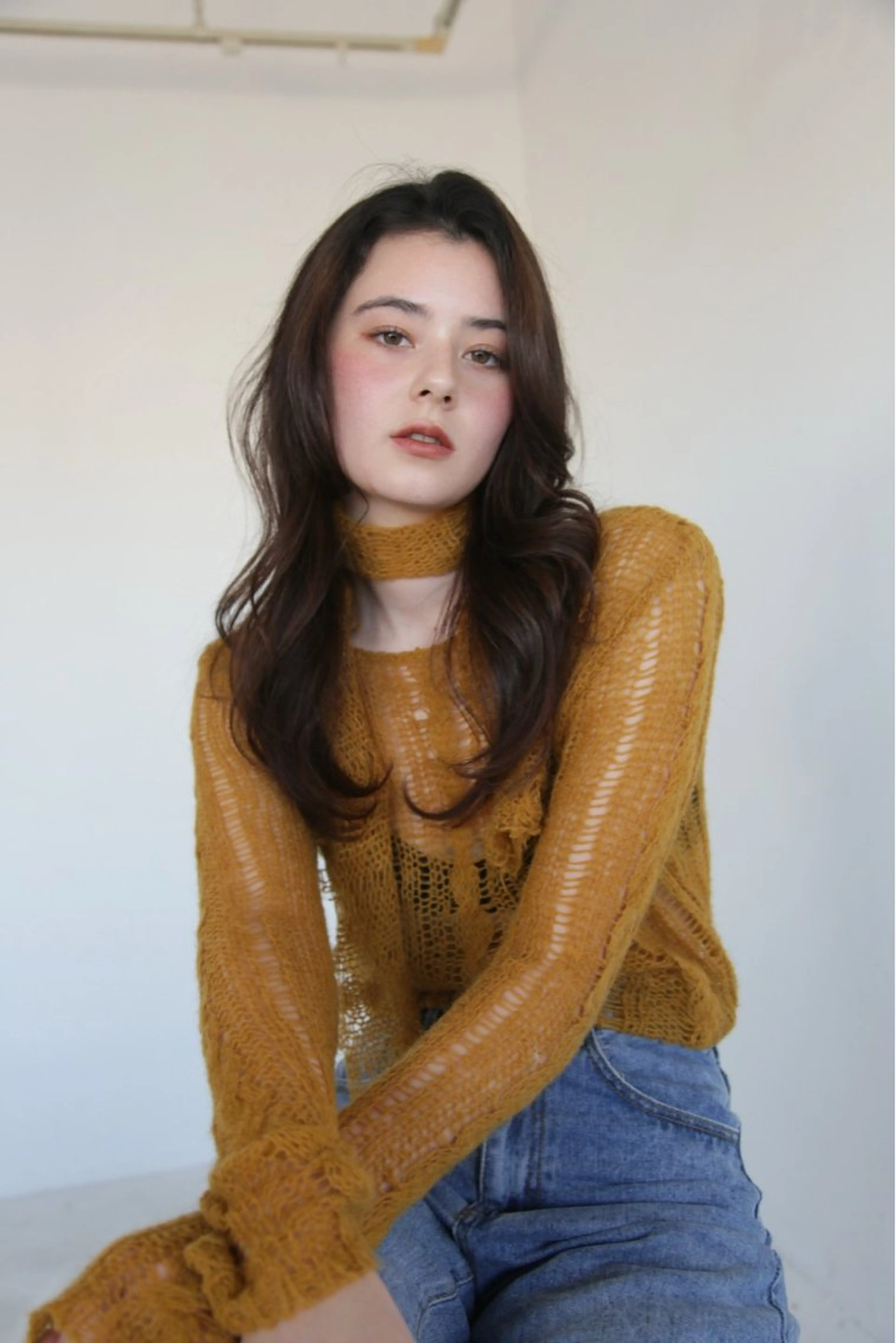 ロング カラー レイヤーカット ナガミネアリサ/ 学芸大学/海外ヘアのヘアスタイル