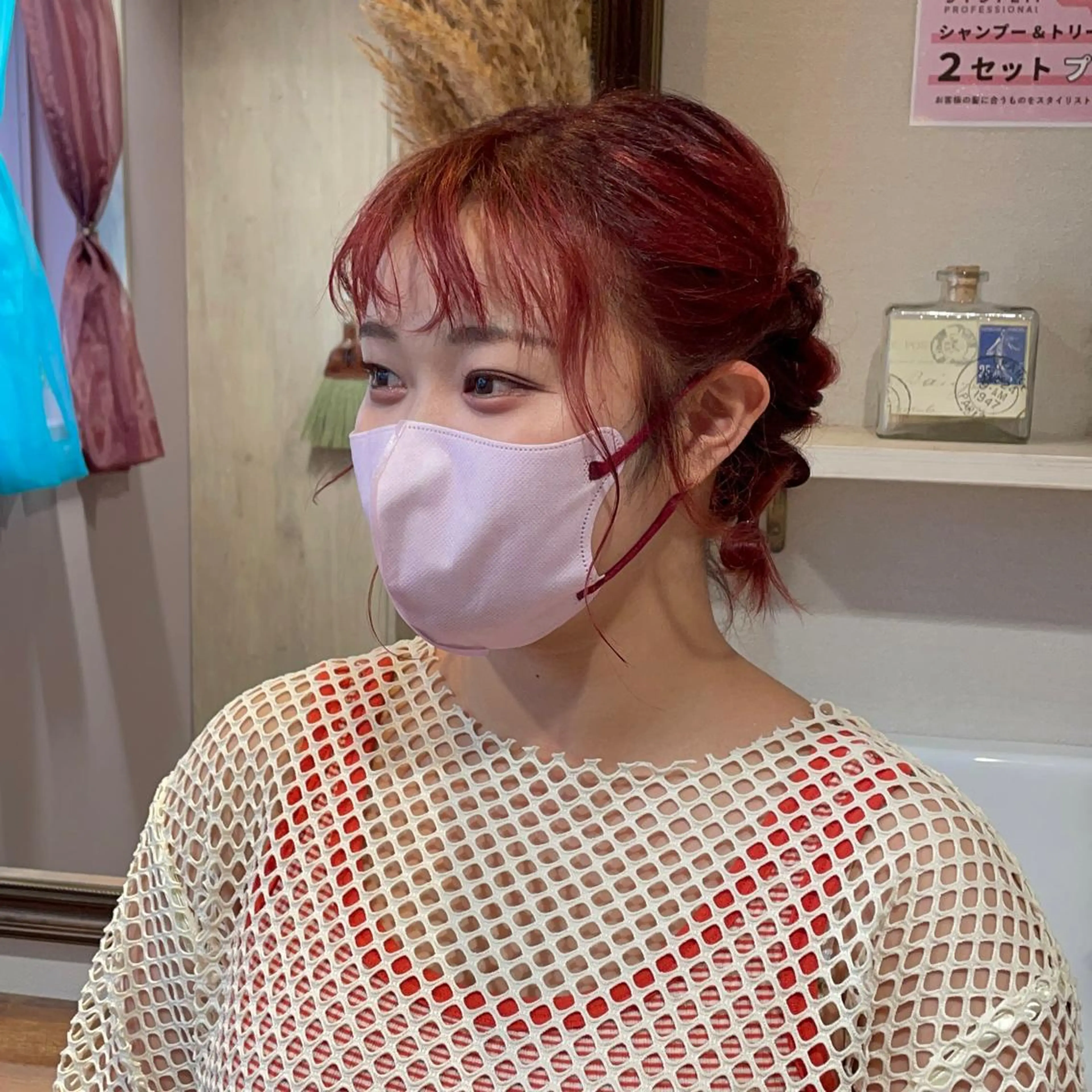 カラー ベージュ/透明感/ 桃子🎀のヘアスタイル