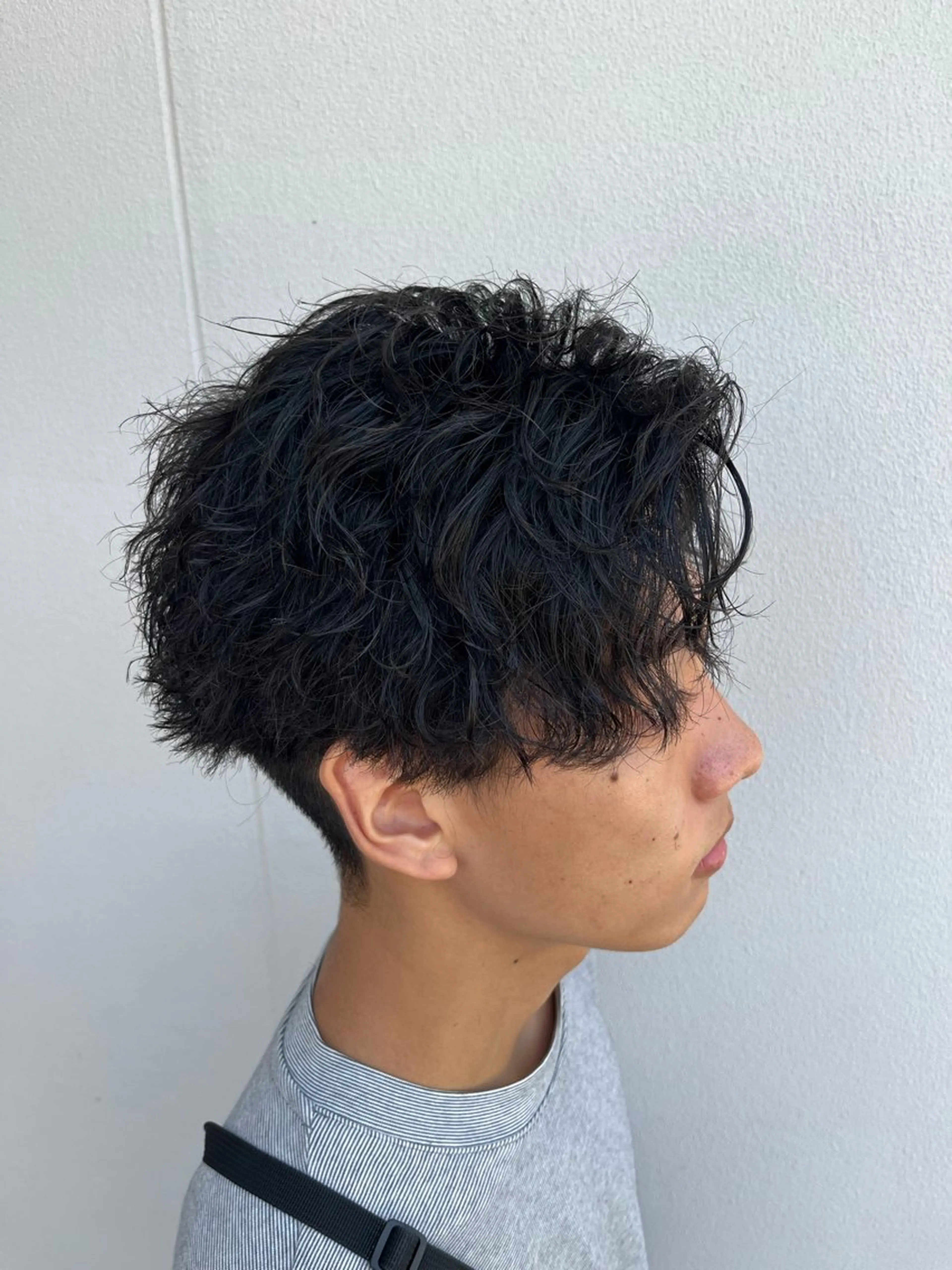 ショート パーマ メンズ APREKO RIKUのヘアスタイル