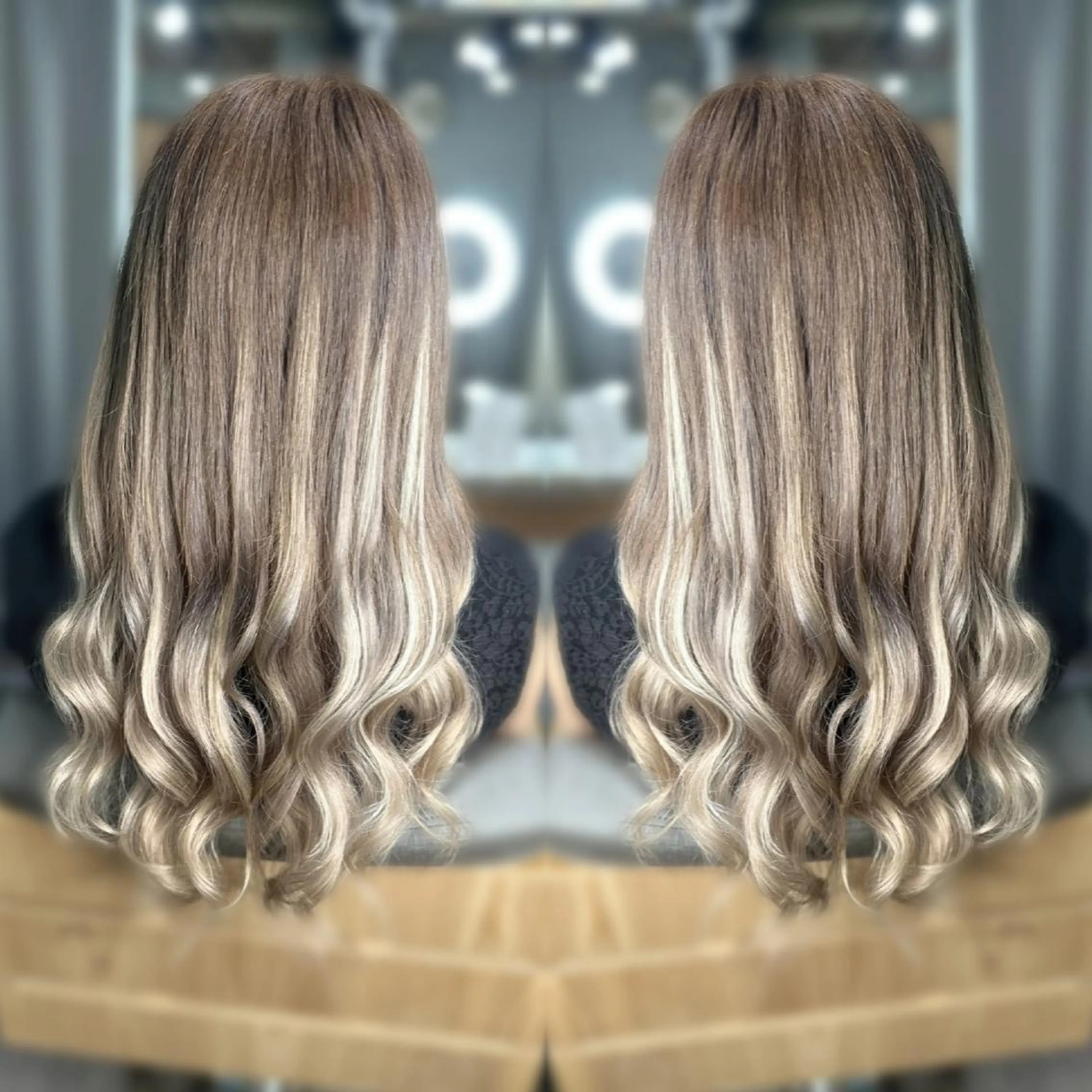 ロング カラー ヘアアレンジ メンズ ♡SNSで大バズり♡ コリアン羽エクステ◎のヘアスタイル