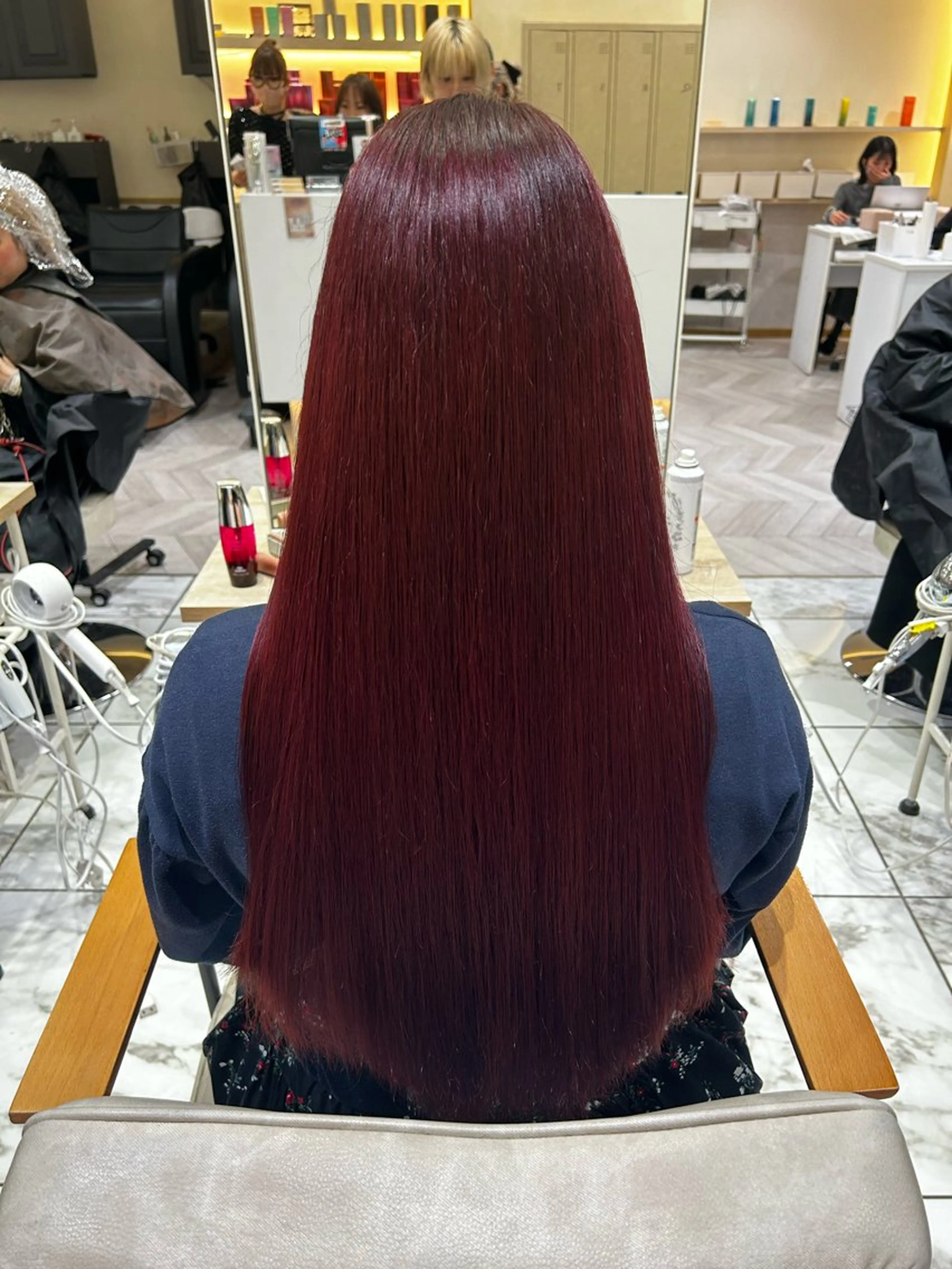 ロング カラー ꪆৎ平行アーチ ྀི ワカナの眉毛・アイブロウイメージ