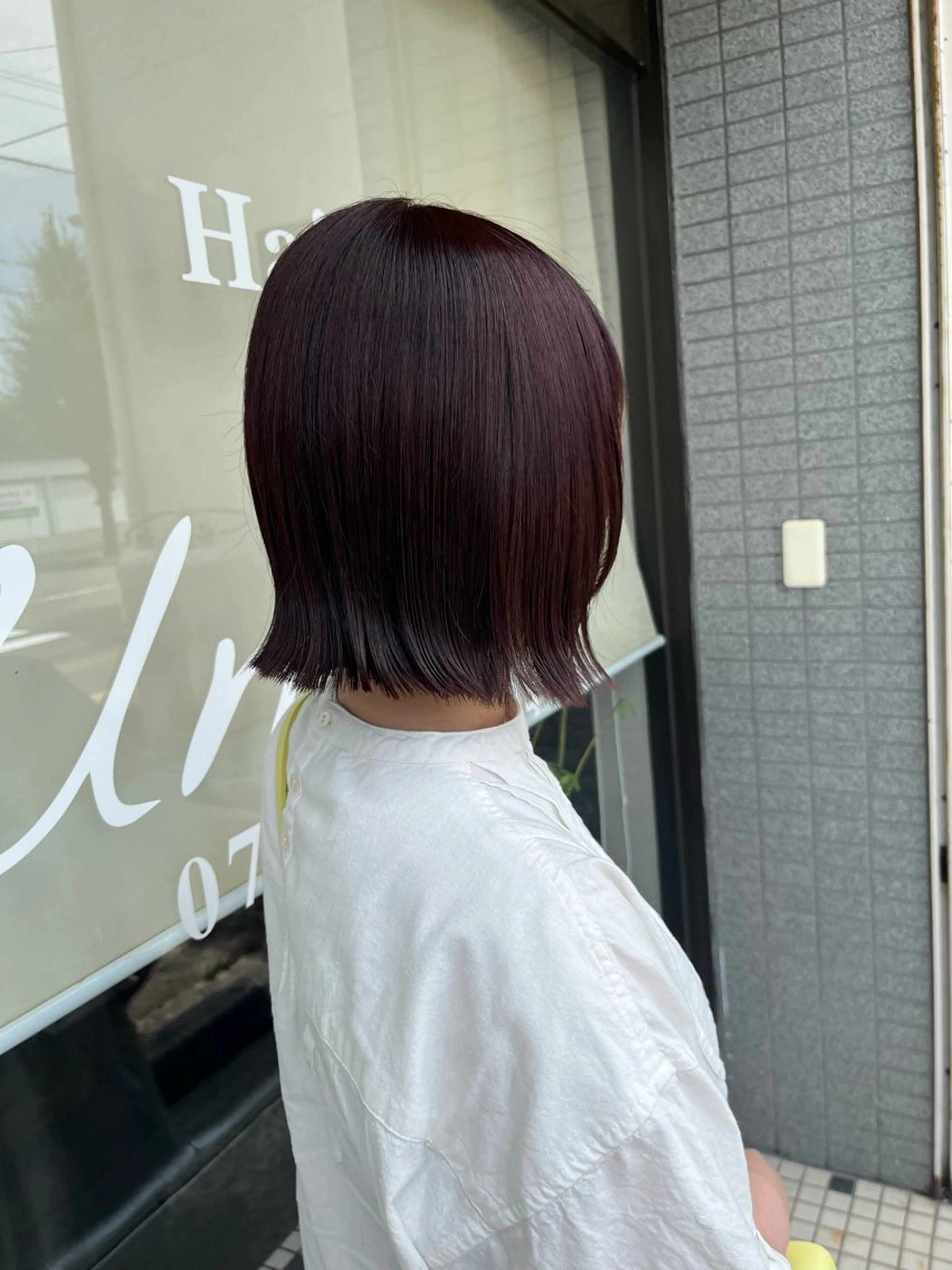 ショート Un Fleur所属・立野 希沙のヘアスタイル