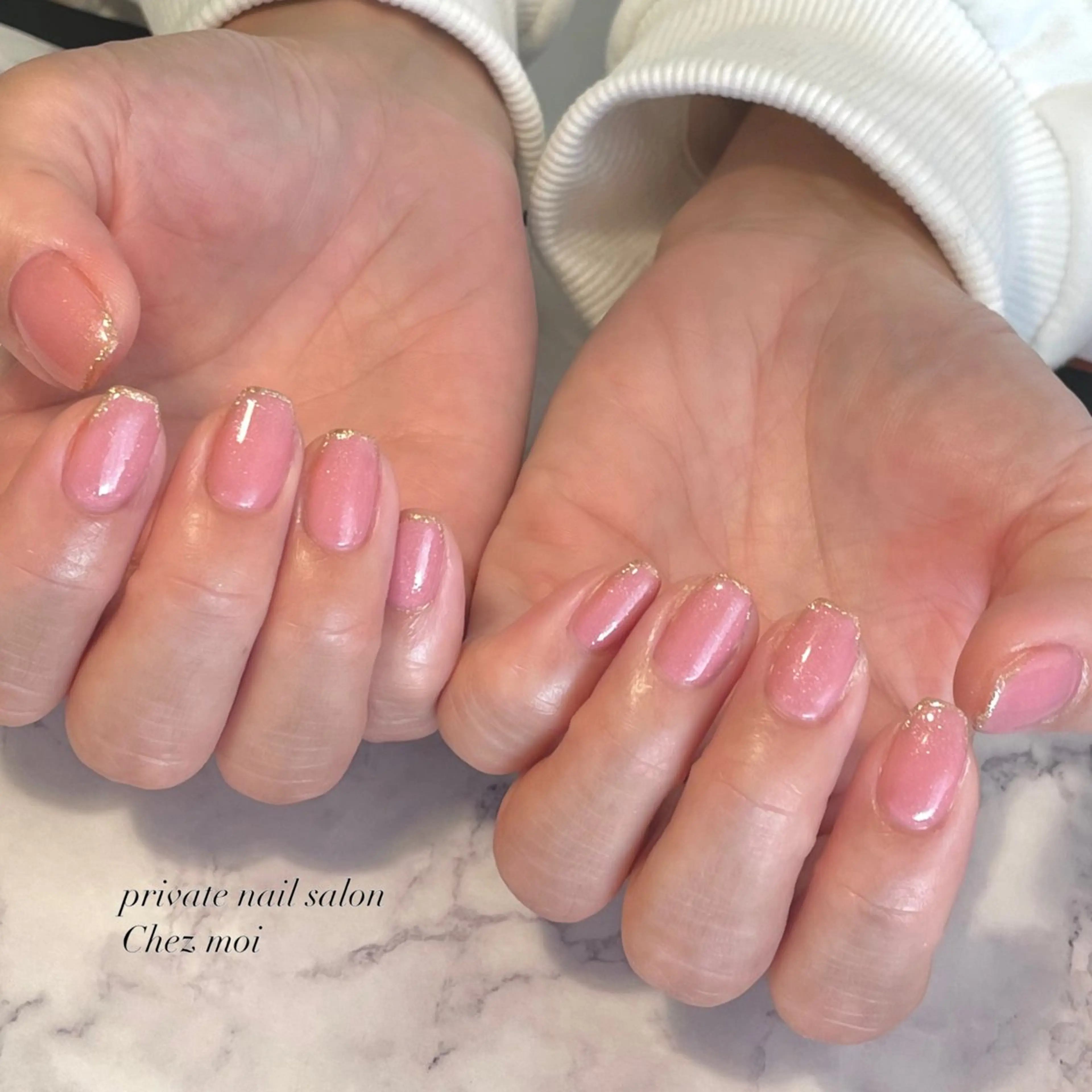 ネイル ラメ(グリッター) KOMINE TOMOKOのネイルデザイン