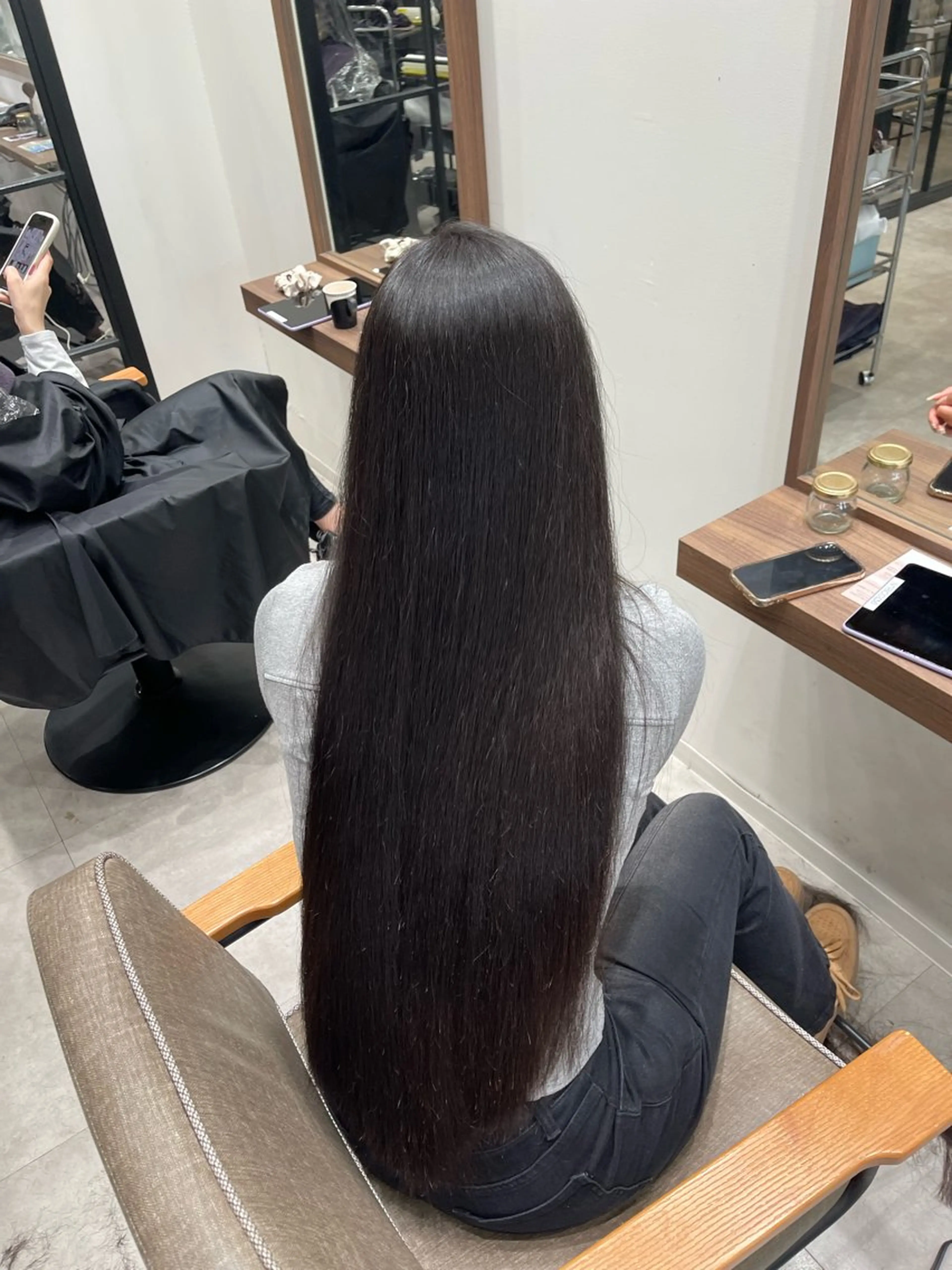 ロング 朝5分でキマる艶髪 ／ヤマダのヘアスタイル