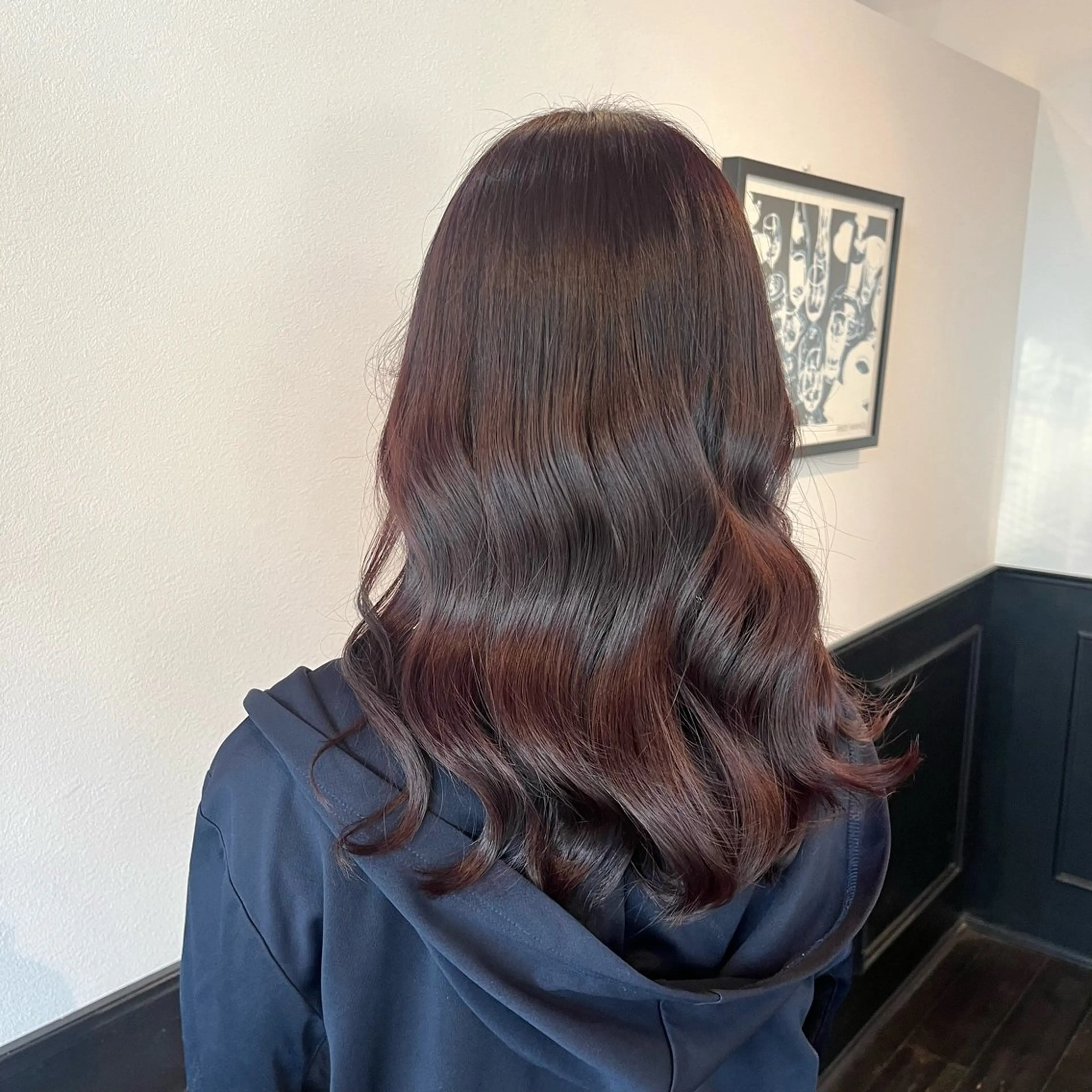 セミロング カット ヘアカラー Hammer Smith所属・スズキ リコのヘアスタイル