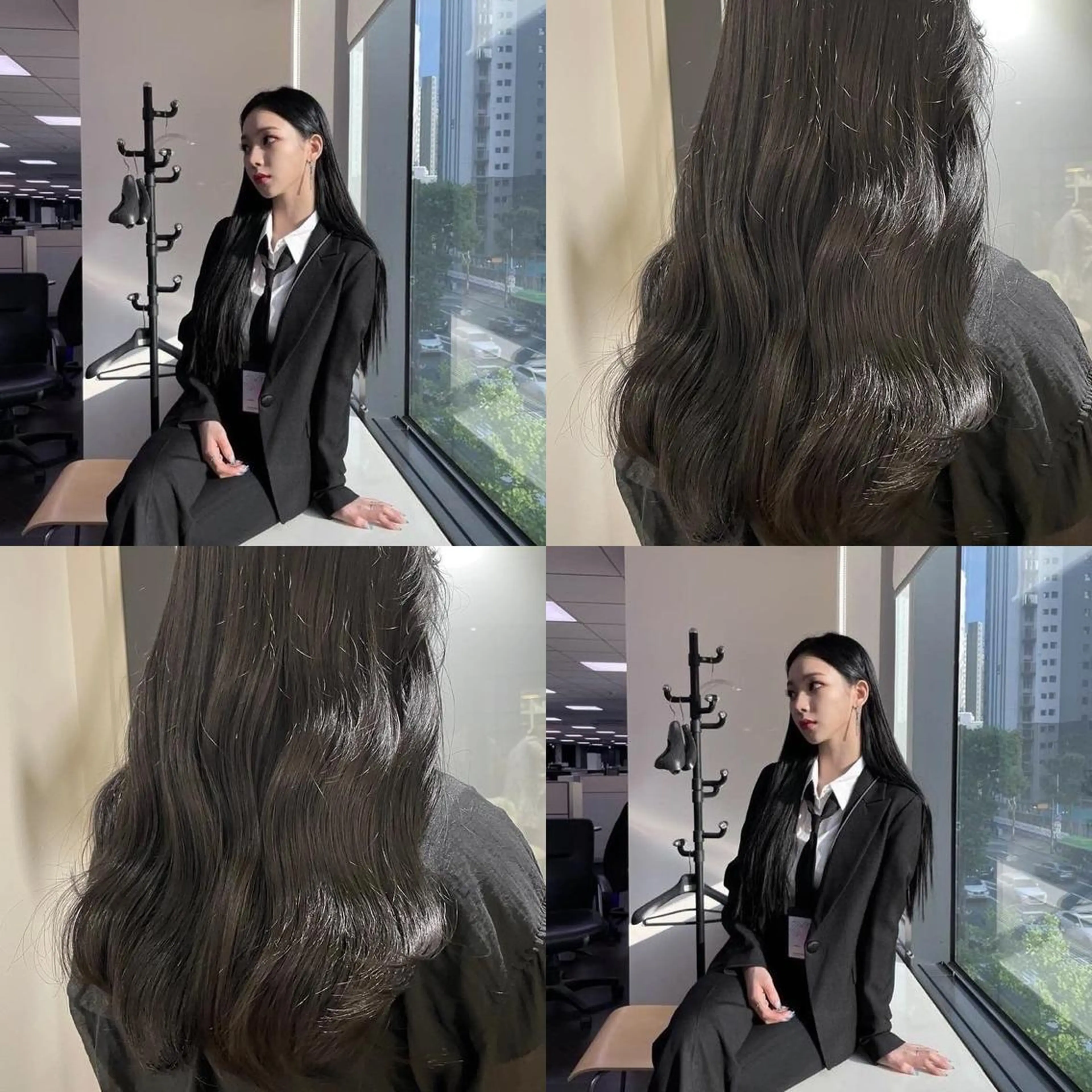 ロング 韓国ヘア🤍 慎之介のヘアスタイル