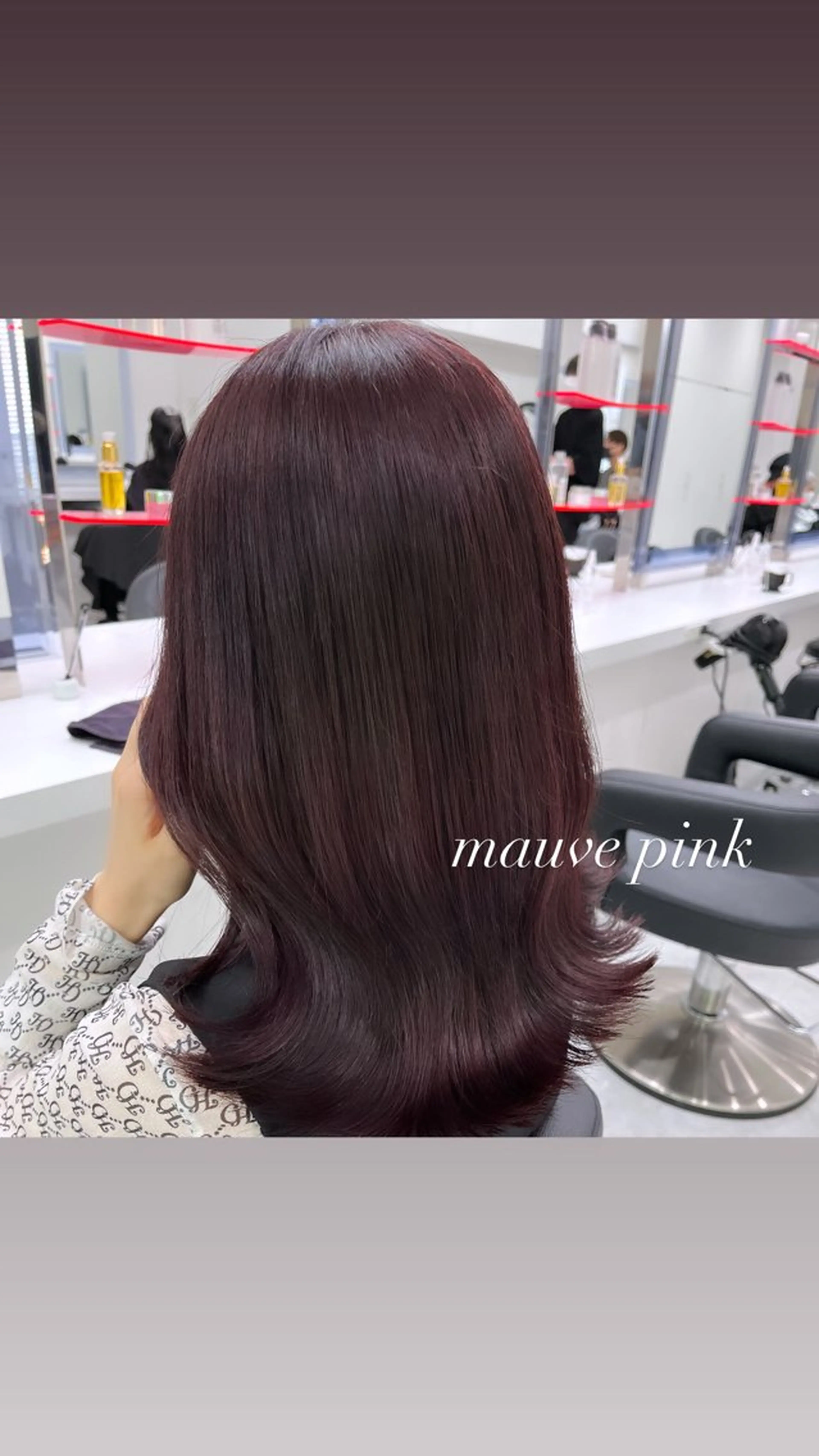 ミディアム カット 縮毛矯正 うる艶トレンドヘア 🕊️上野BABYのヘアスタイル