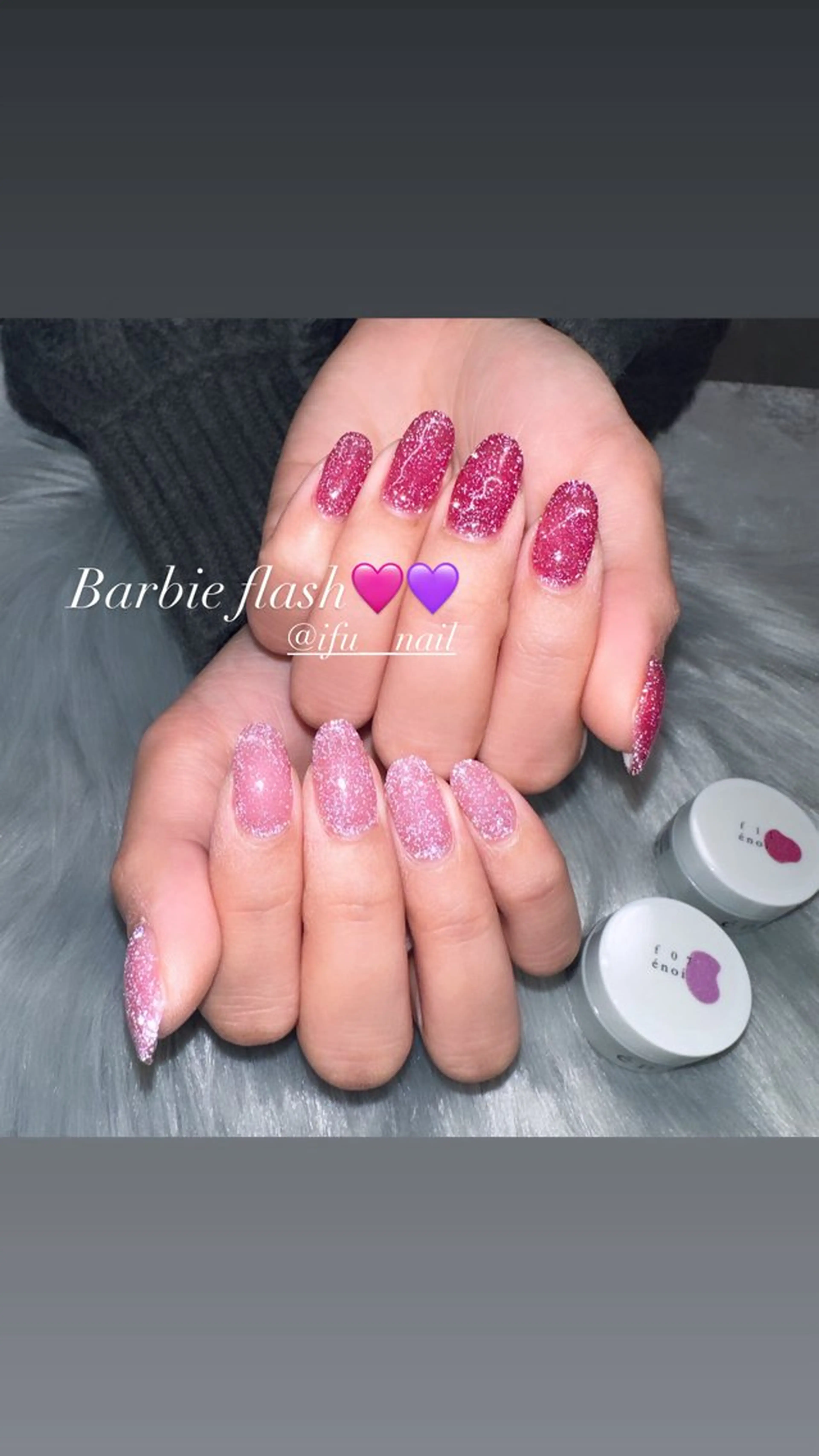ネイル フラッシュネイル ラメ(グリッター) ハンドネイル If Nailのネイルデザイン
