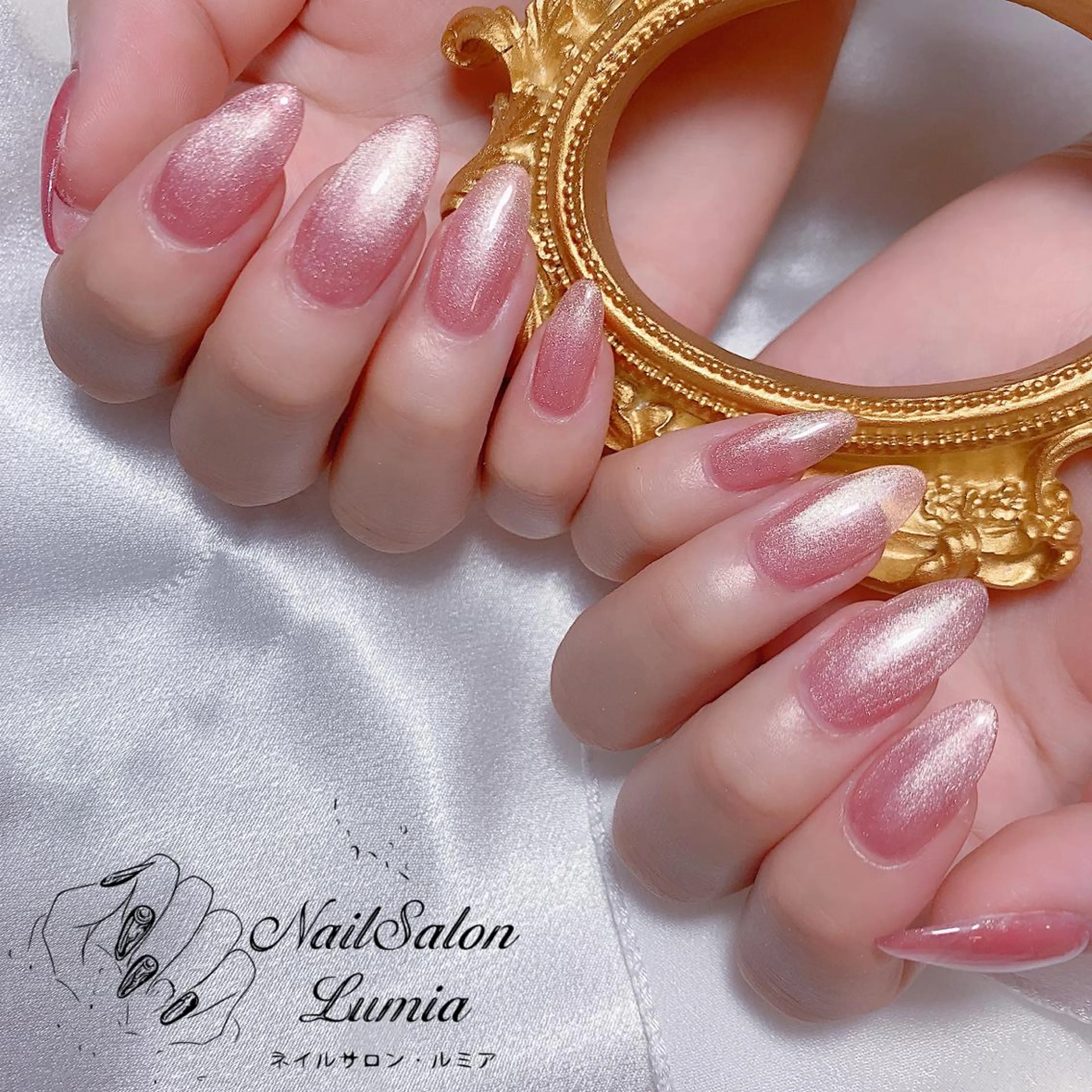ネイル ハンドネイル ネイルサロン ルミア Lumia 店長のネイルデザイン
