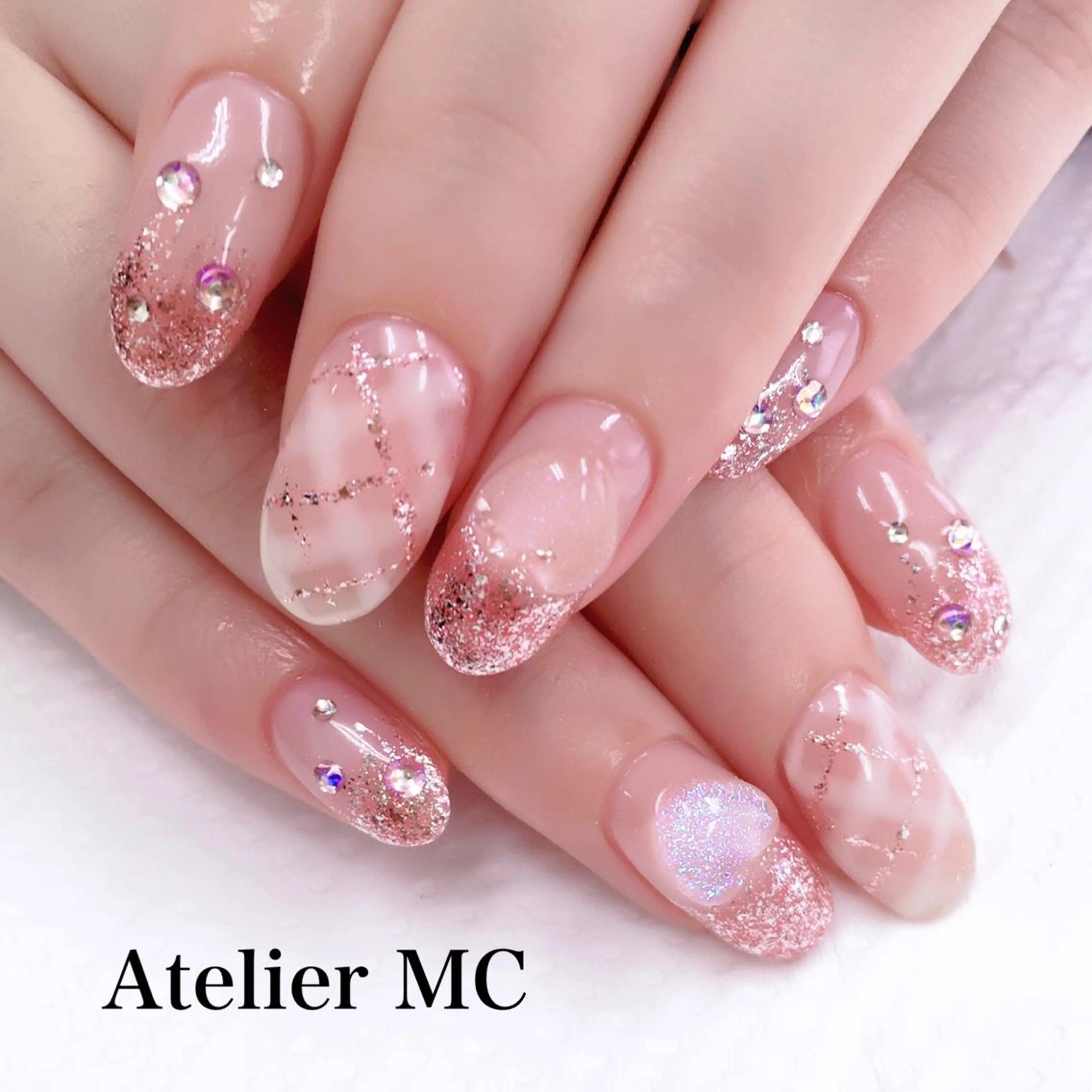 ネイル ハンドネイル アトリエ エムシー 【新富町・東銀座】のネイルデザイン