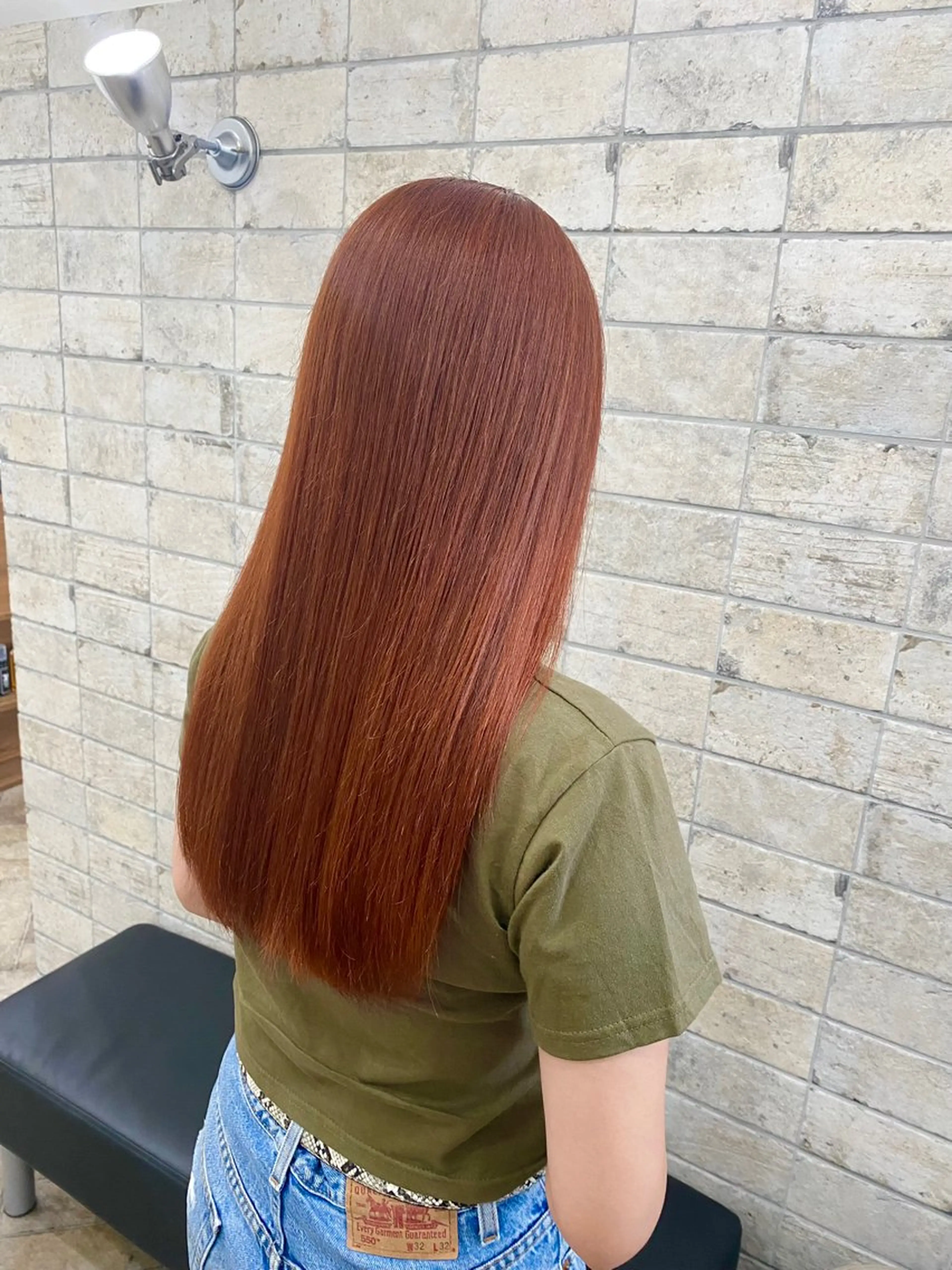 ロング カラー ヘアカラー 店長 奈須 雄紀のヘアスタイル