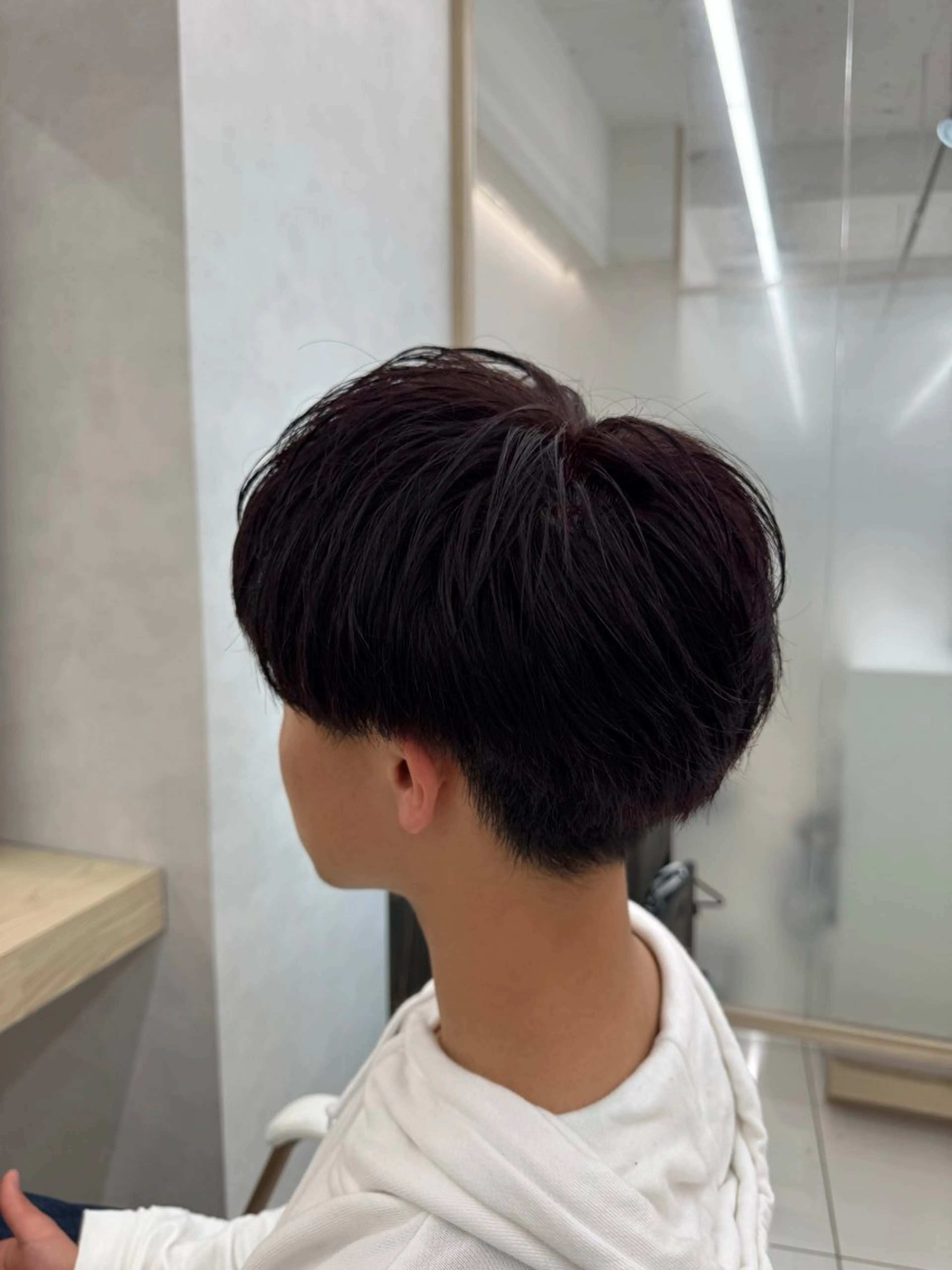 カラー メンズ 顔まわりカット/ カラー/西野和裕のヘアスタイル