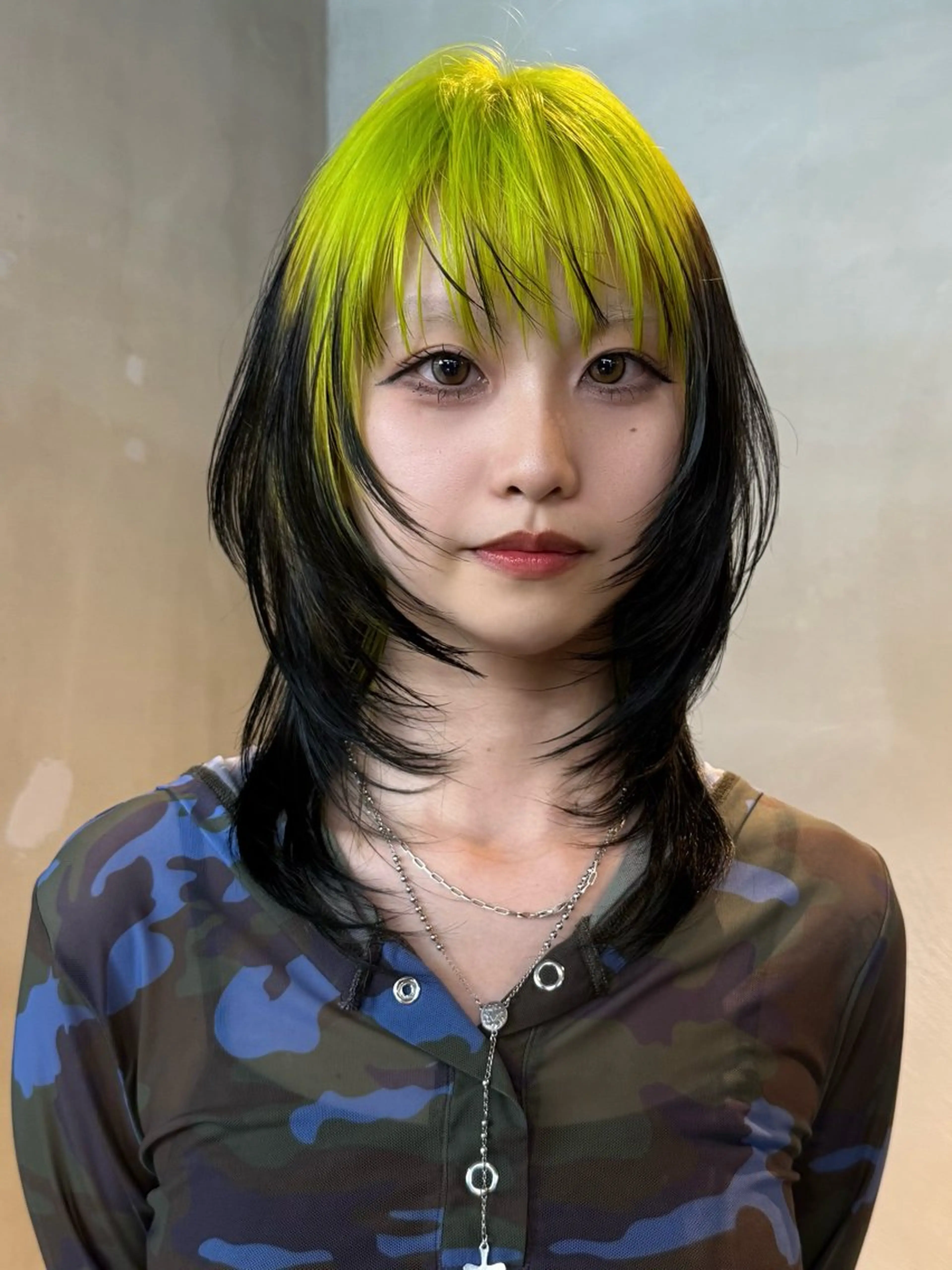 セミロング カラー ヘアカラー ウルフ/レイヤー ⚡️ITSUKU⚡️のヘアスタイル