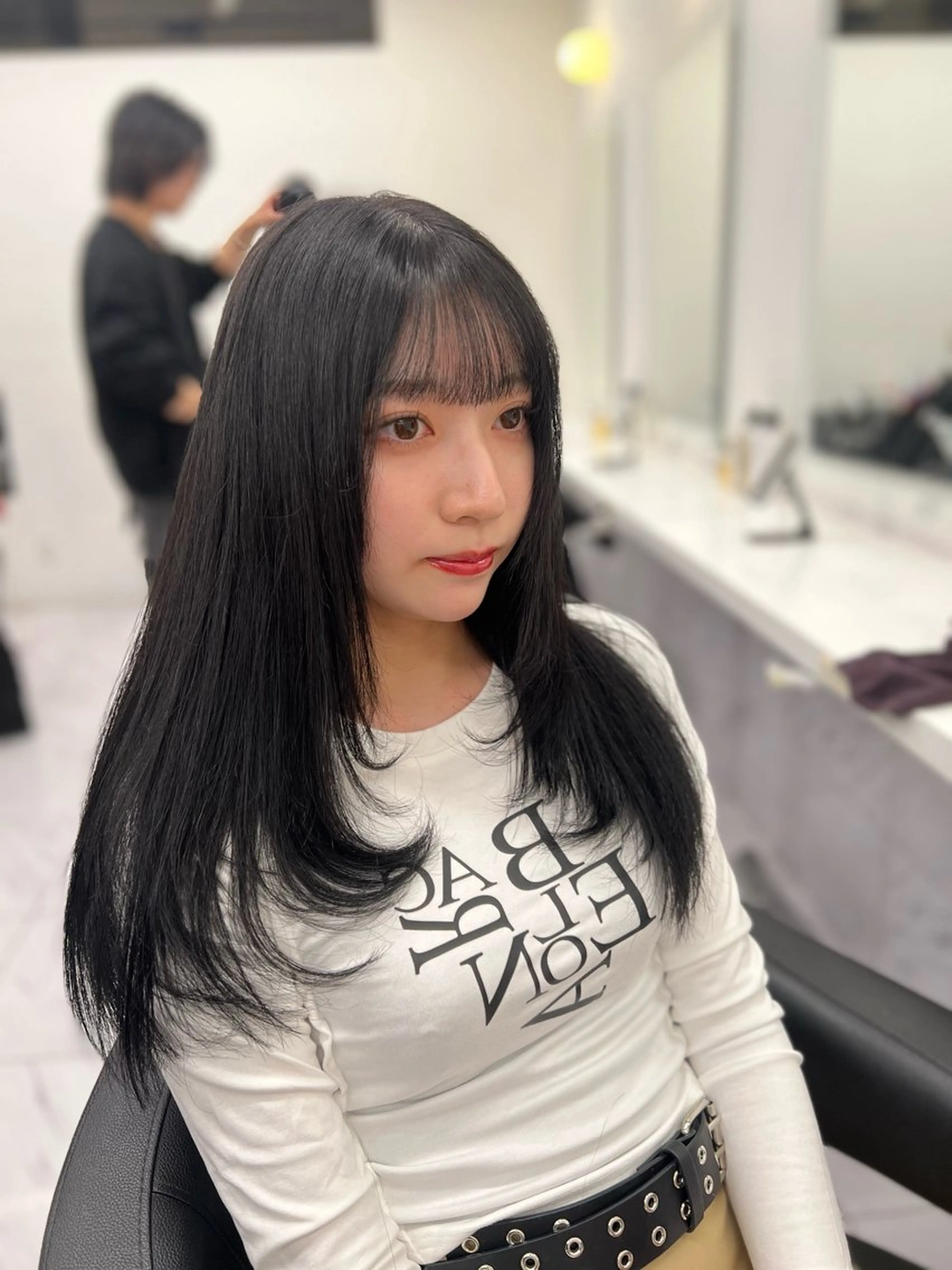 ロング カラー 韓国レイヤーカット /REIのヘアスタイル