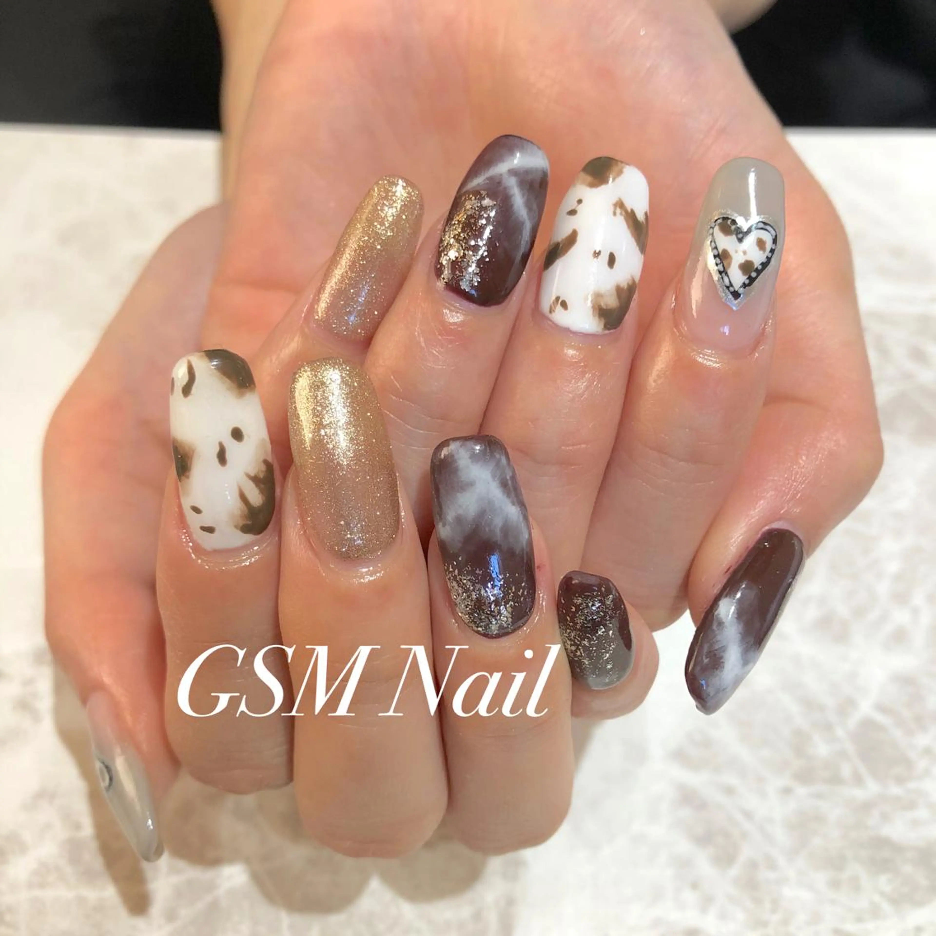 ネイル ハンドネイル nail salon GSMのネイルデザイン