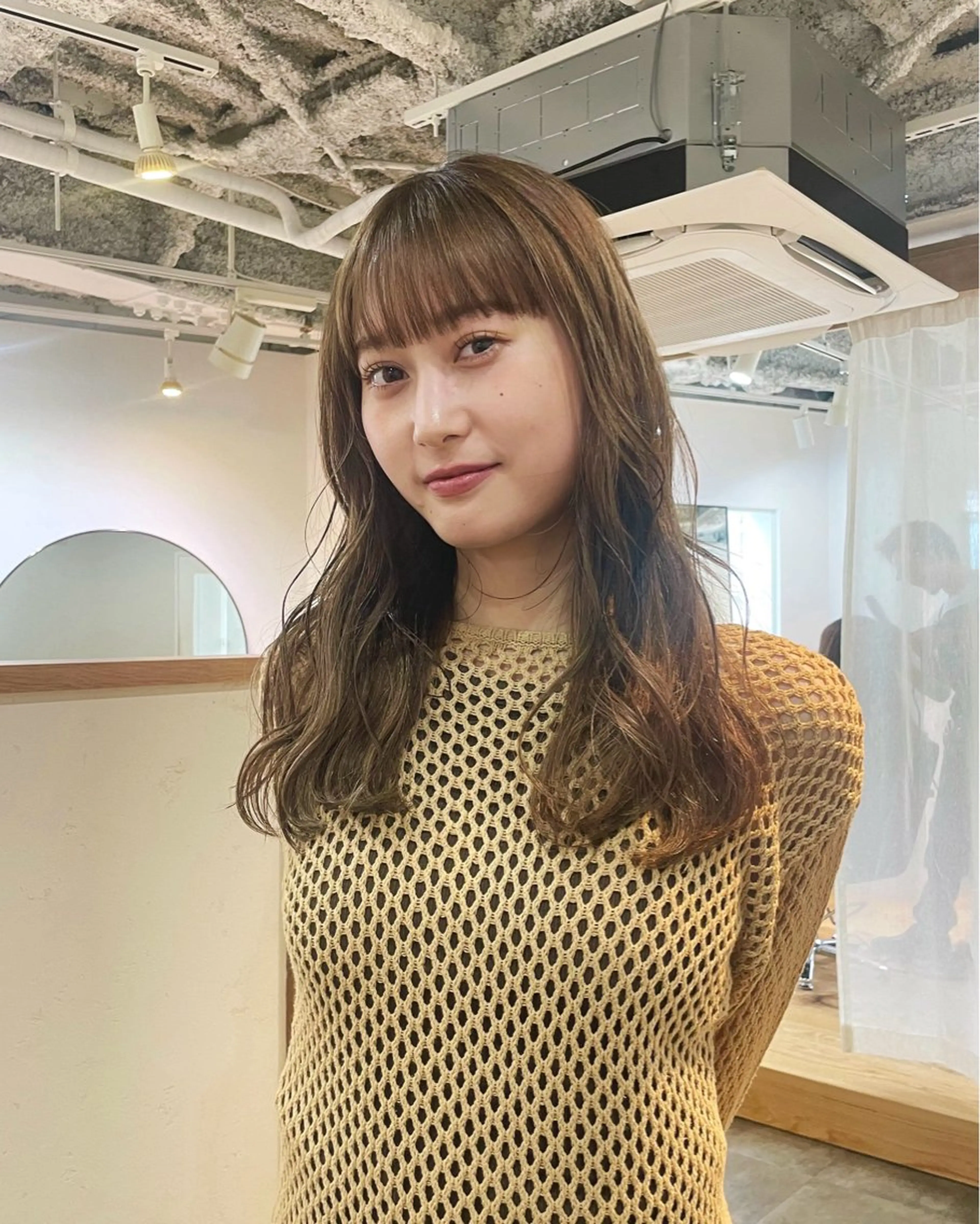 ロング カット ヘアカラー トリートメント TRENCH所属・工藤さくら /自由が丘のヘアスタイル