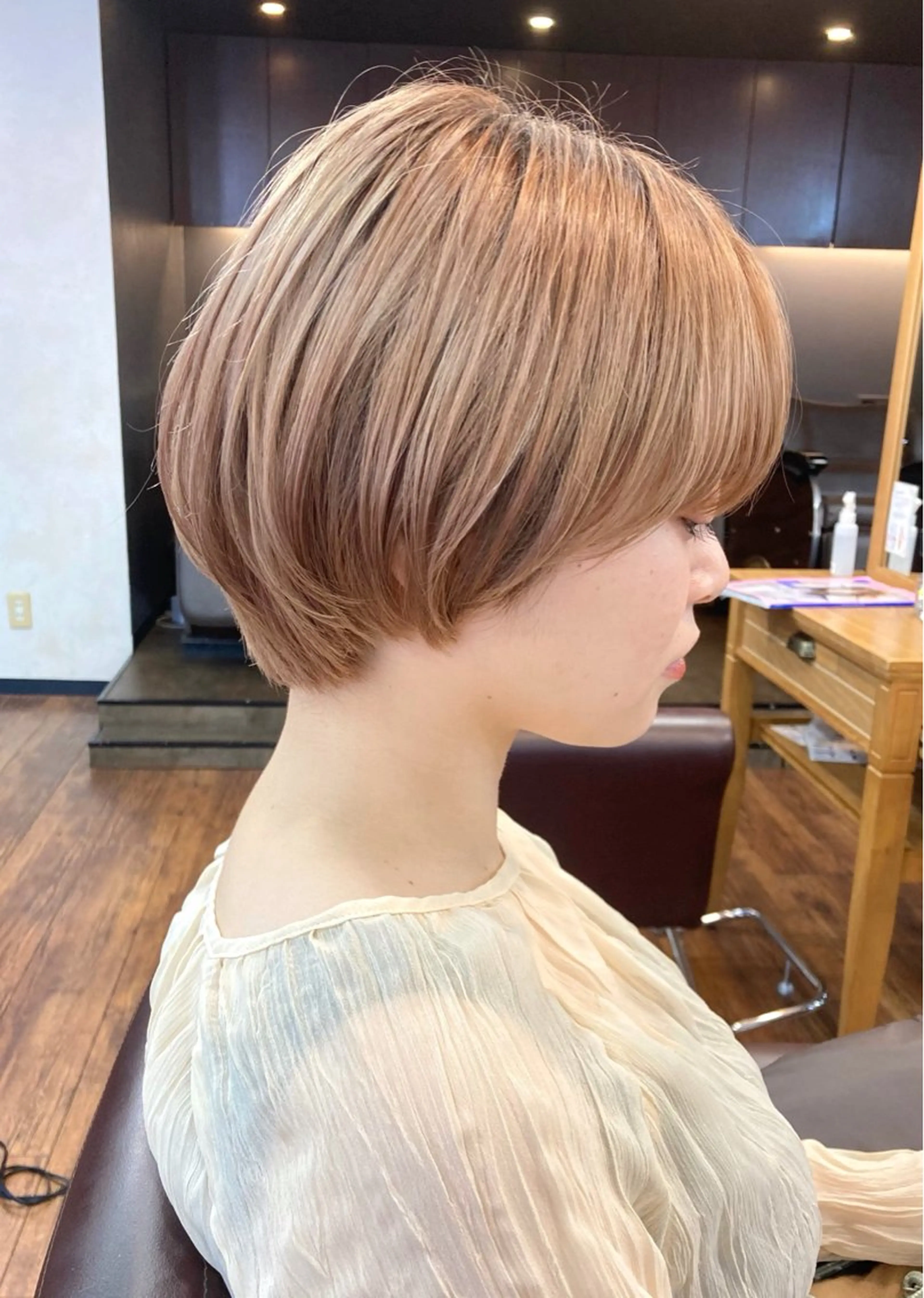 ショート カット ヘアカラー トリートメント レイヤー/メンズ 竹田凪儀のヘアスタイル