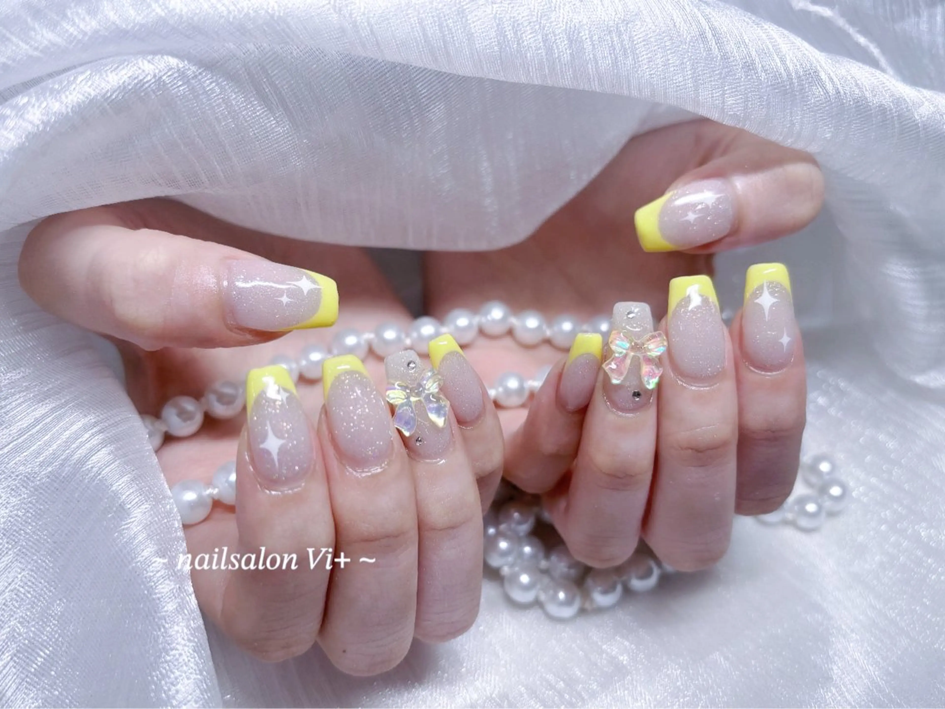 ネイル ハンドネイル Nailsalon Vi+ももか🩷のネイルデザイン