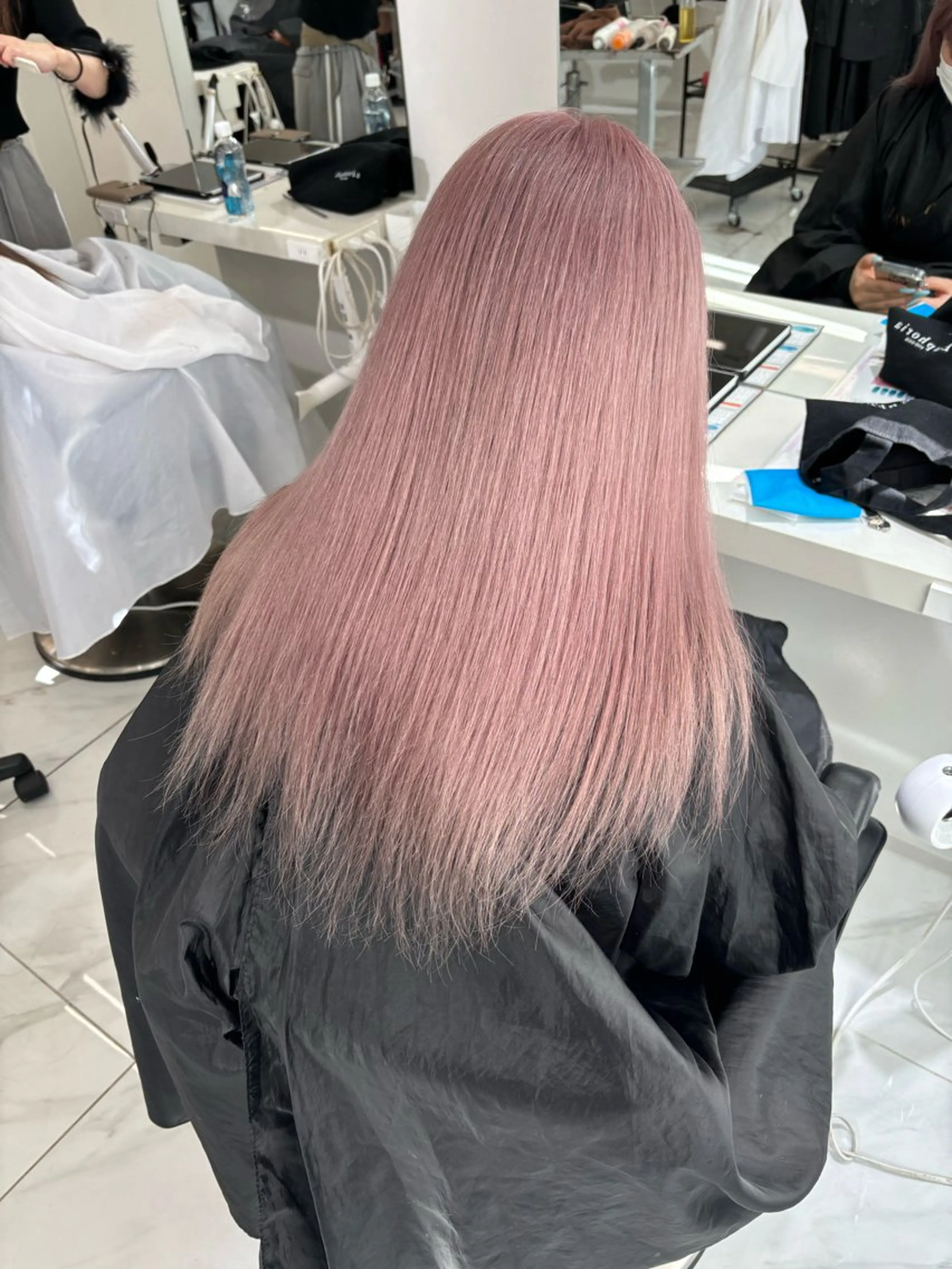 【ケアブリーチ使用でダメージレス⛓️‍💥】ダブルカラー＋高保湿2stepトリートメントの写真