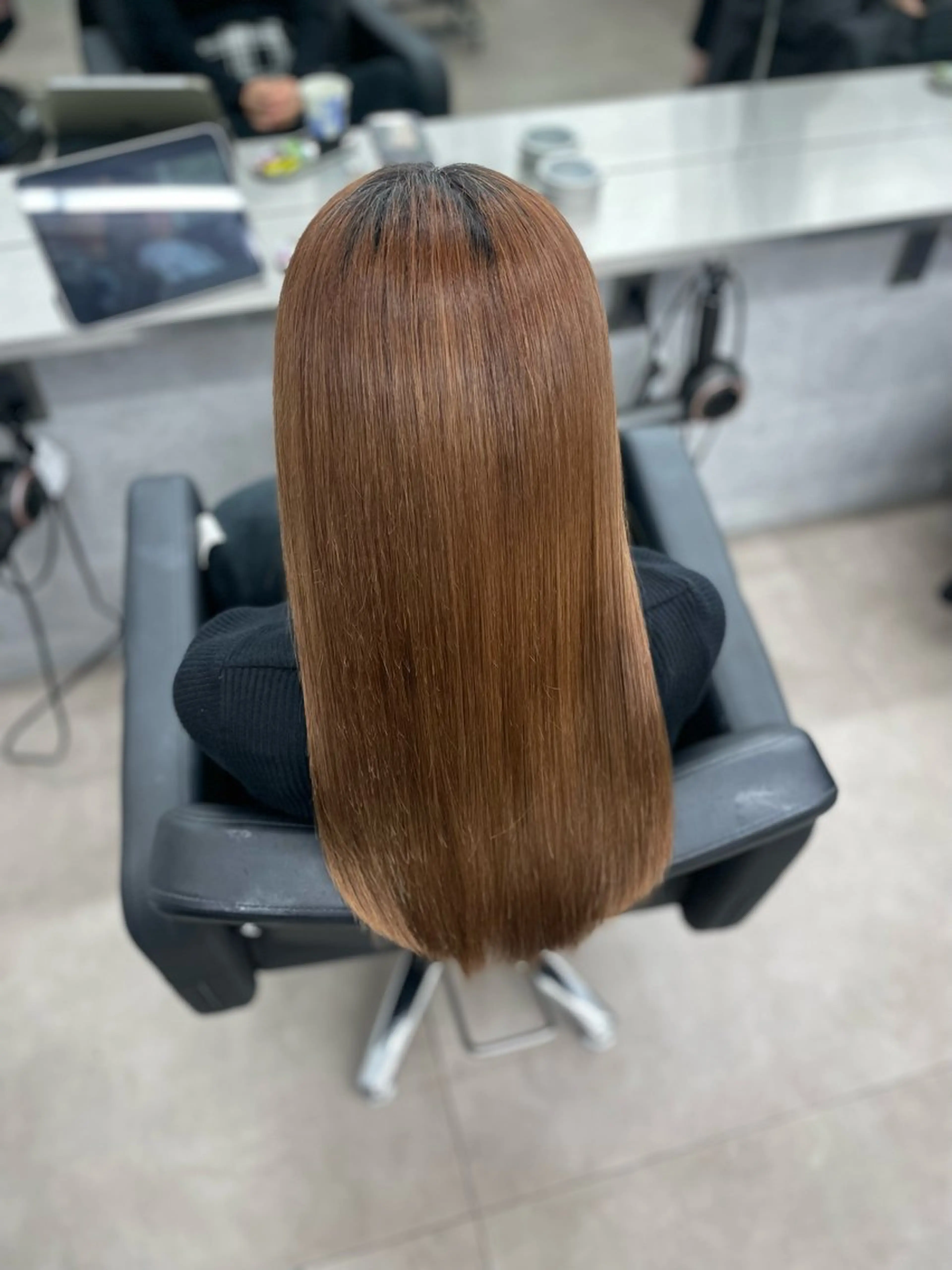 ロング カット ヘアカラー トリートメント CYNTHIADUE 店長｜ IRISUのヘアスタイル