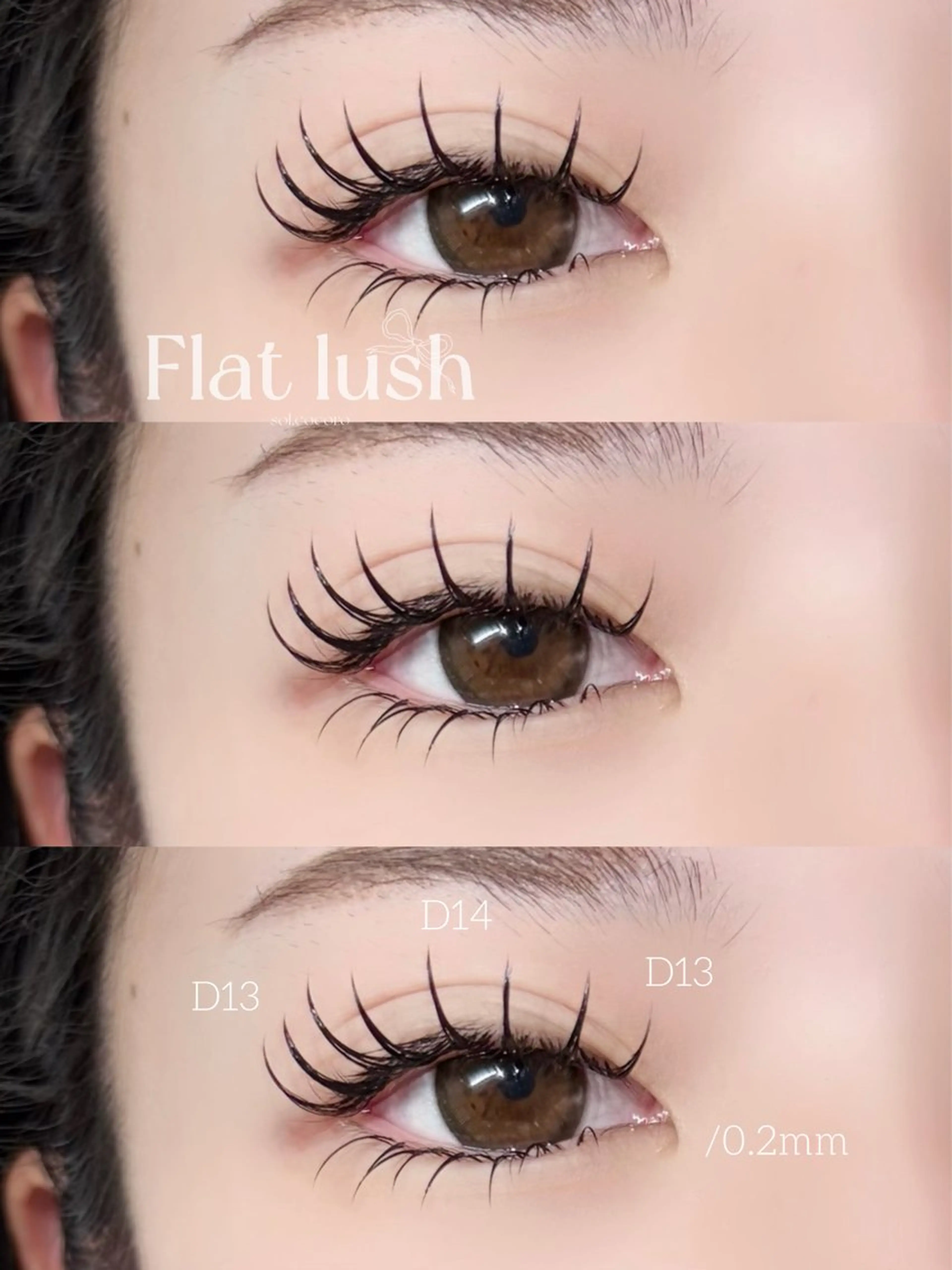 マツエク・マツパ マツエク sol cocoroのマツエク・マツパデザイン