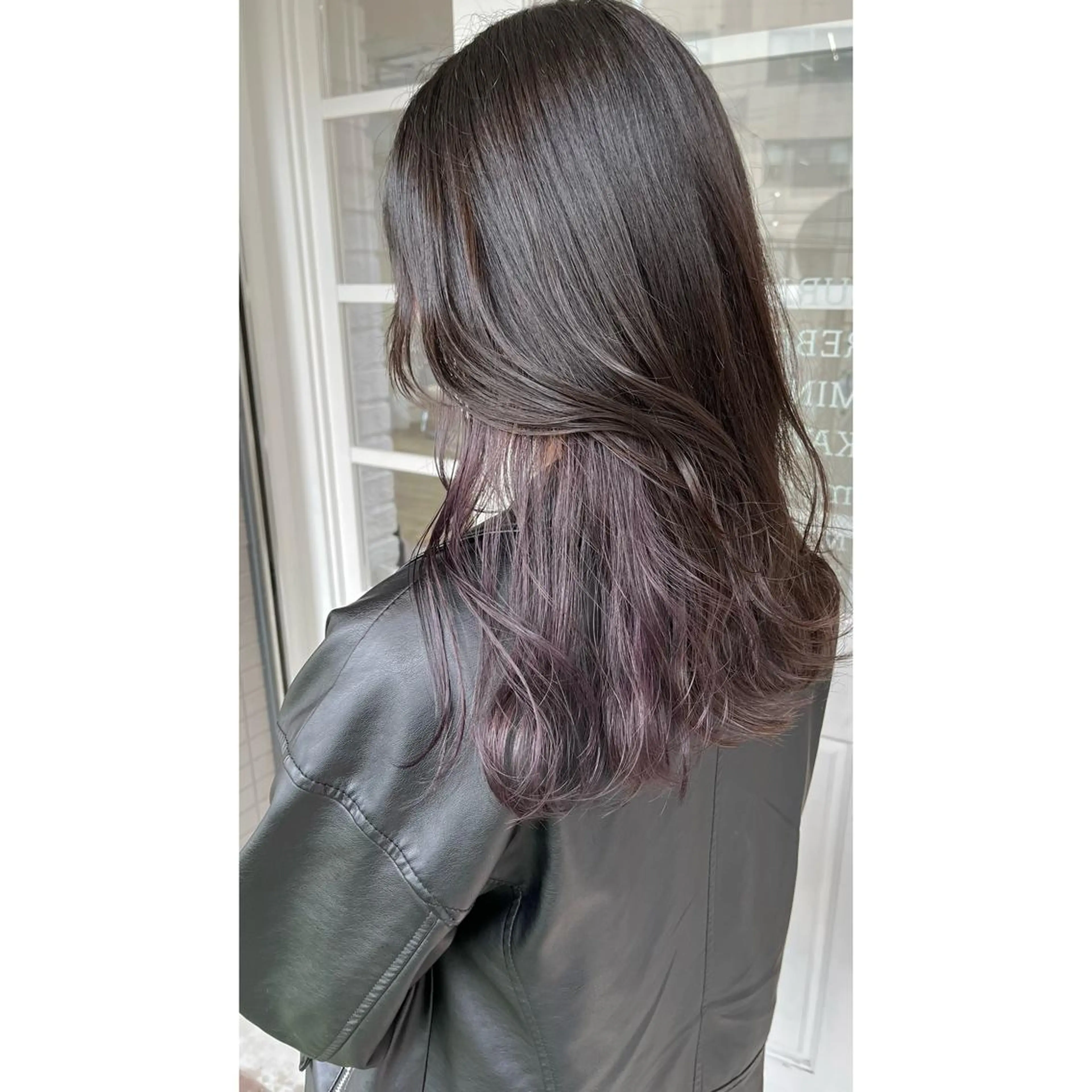 セミロング カラー ヘアカラー トリートメント 梅田/髪質改善カラー ❄︎ mikiのヘアスタイル