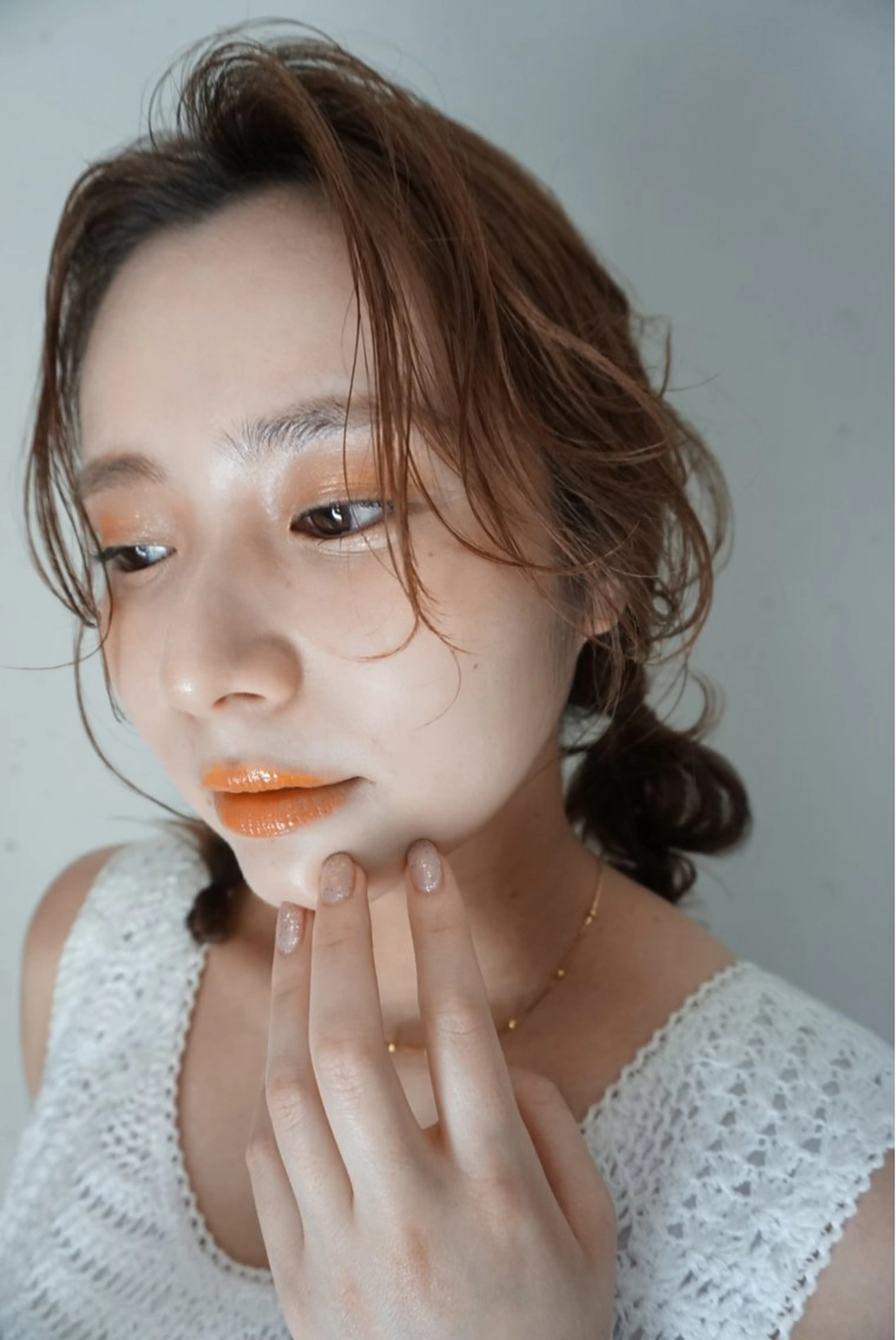 ミディアム カラー ヘアアレンジ stay she 荻窪所属・メンズ無料カット/ ヘアアレンジ/咲美のヘアスタイル