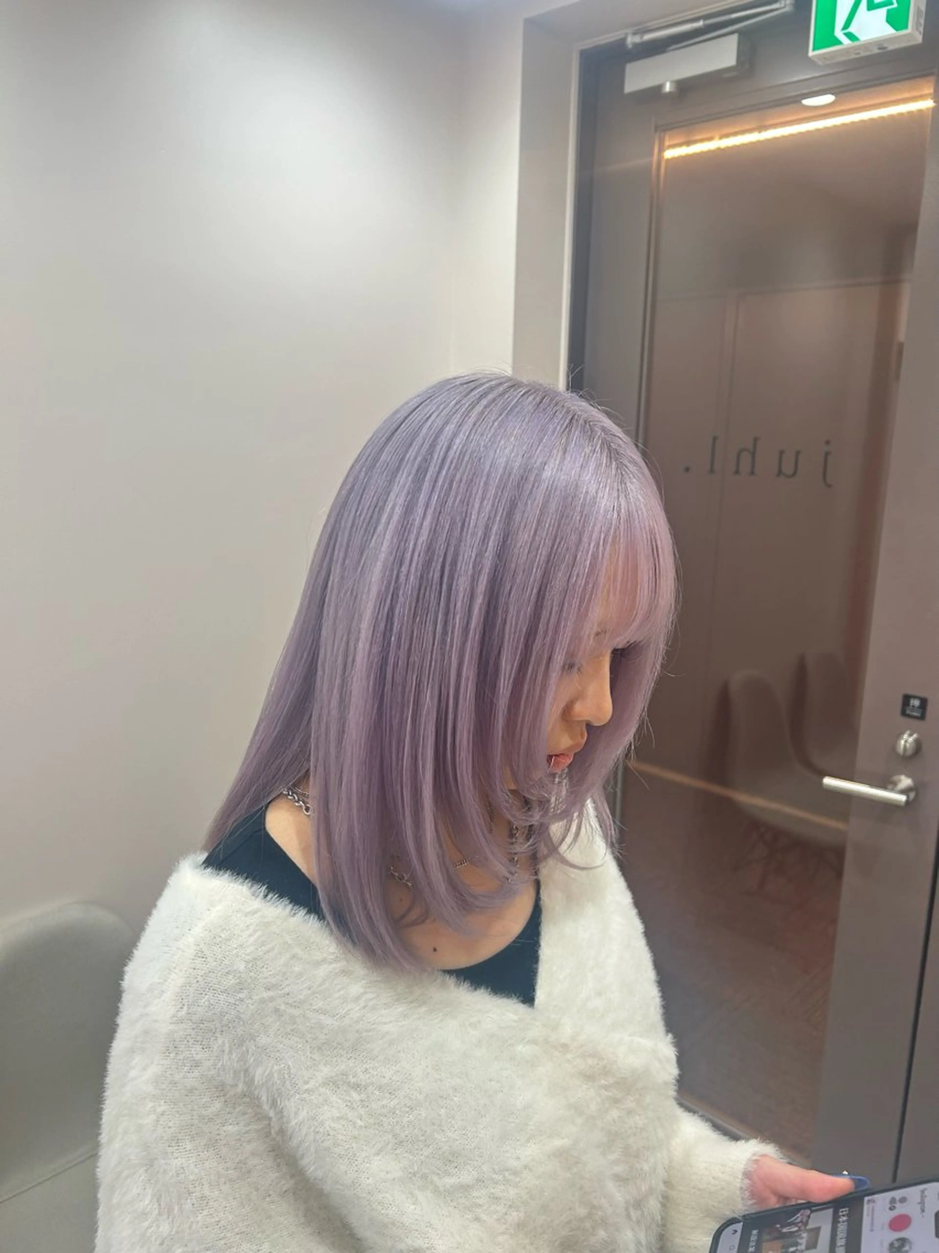 ミディアム ヘアカラー トリートメント 透明感/ダブルカラー /🌸ERI🌸のヘアスタイル