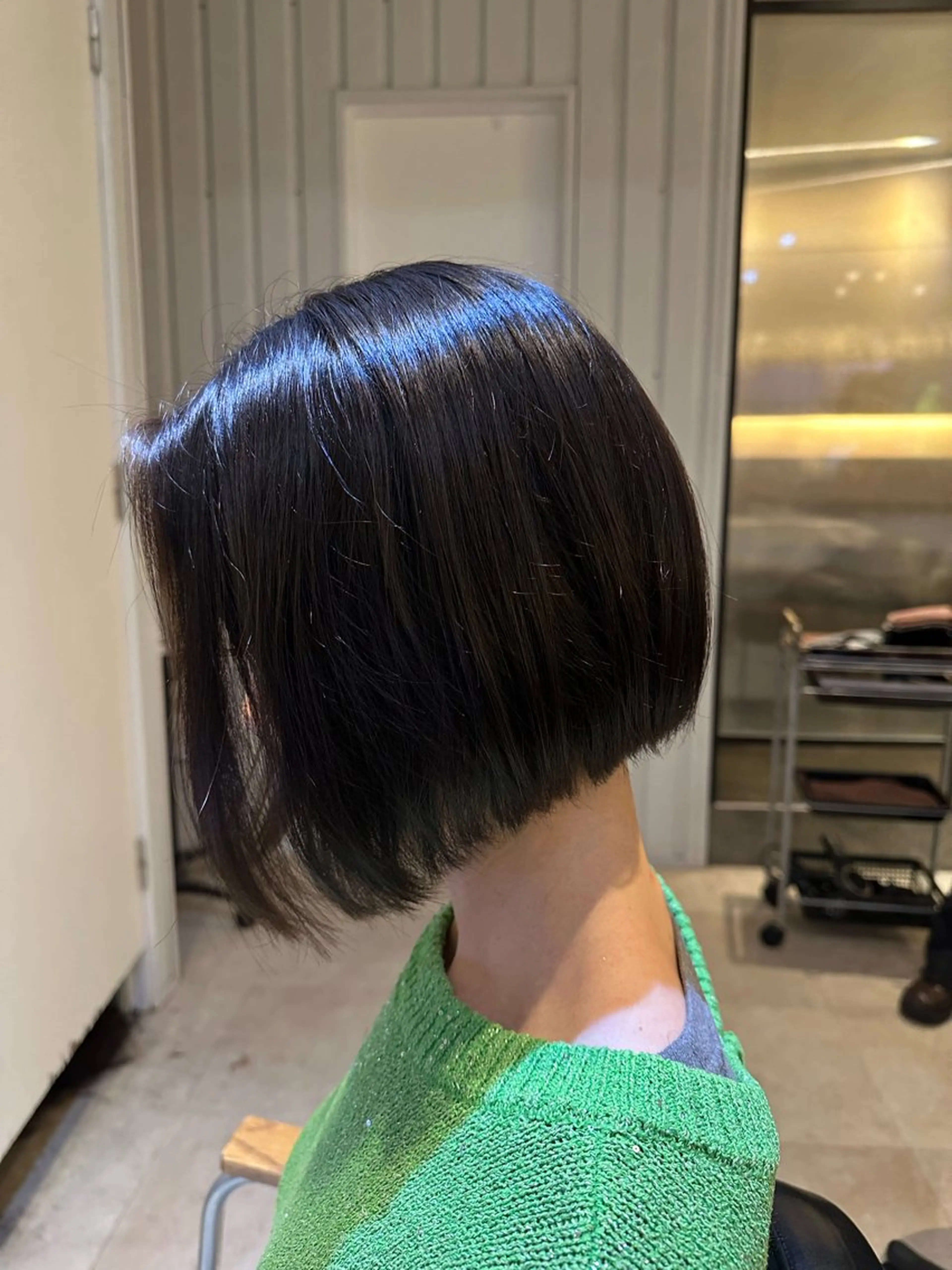 ショート カラー 縮毛矯正 La fith hair sept 銀座店所属・KOGA／ パーマモデル募集のヘアスタイル