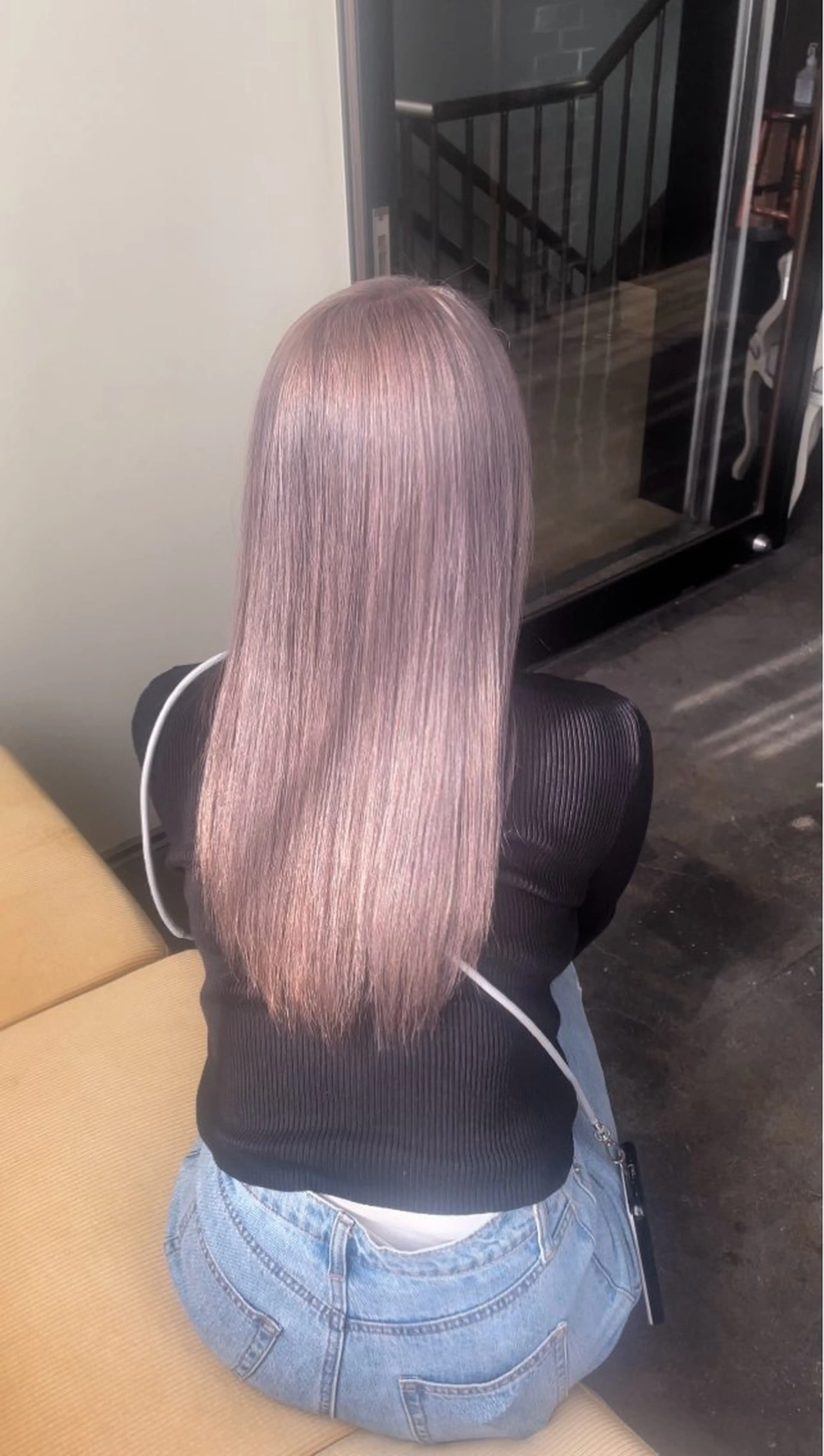 【🌺ハイトーンカラー🌺】ダブルカラー（ブリーチ込み）＋2stepトリートメントの写真