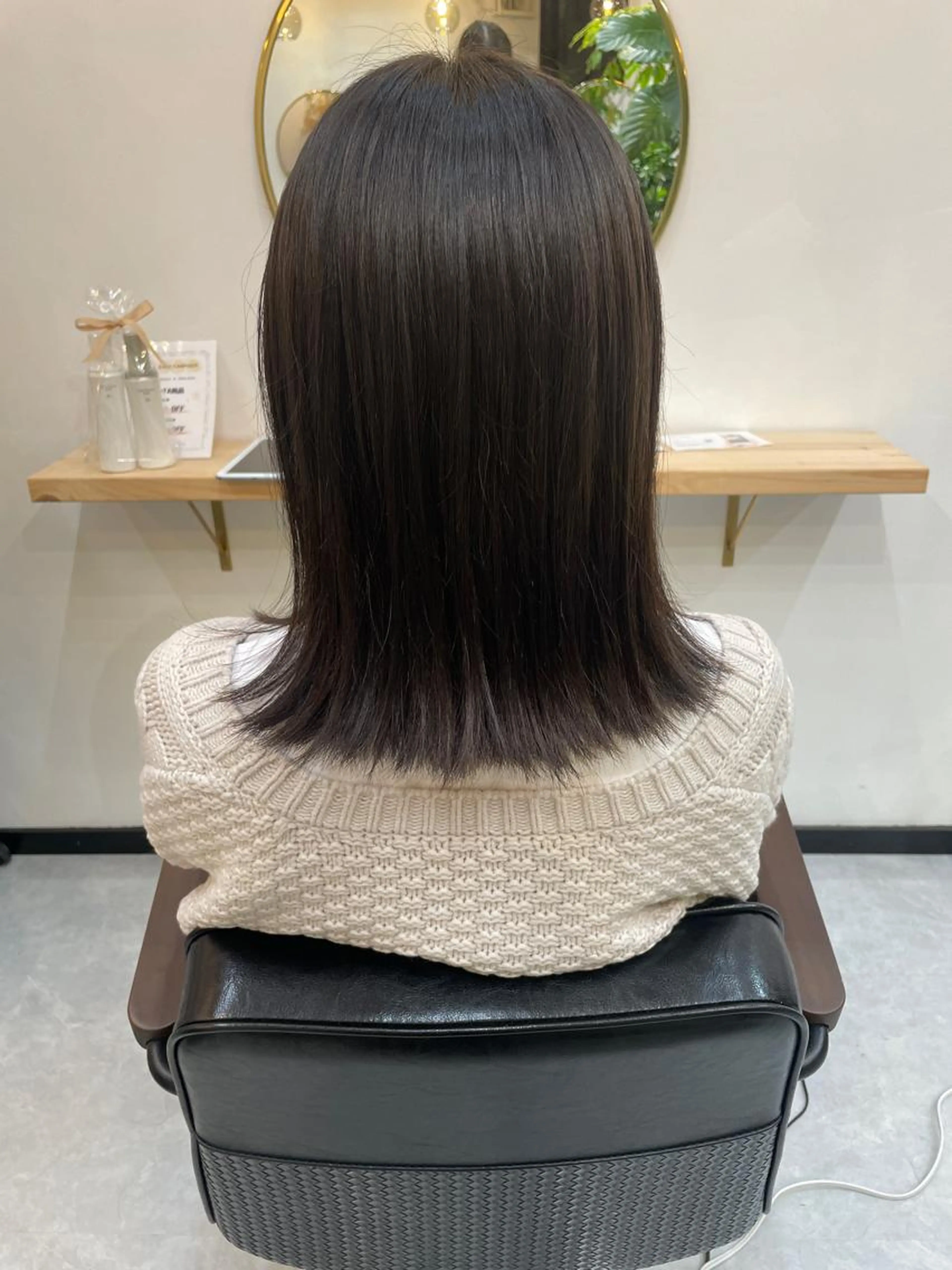 ［平日限定］透明感カラー+髪質再生バイカルテトリートメント🤍の写真