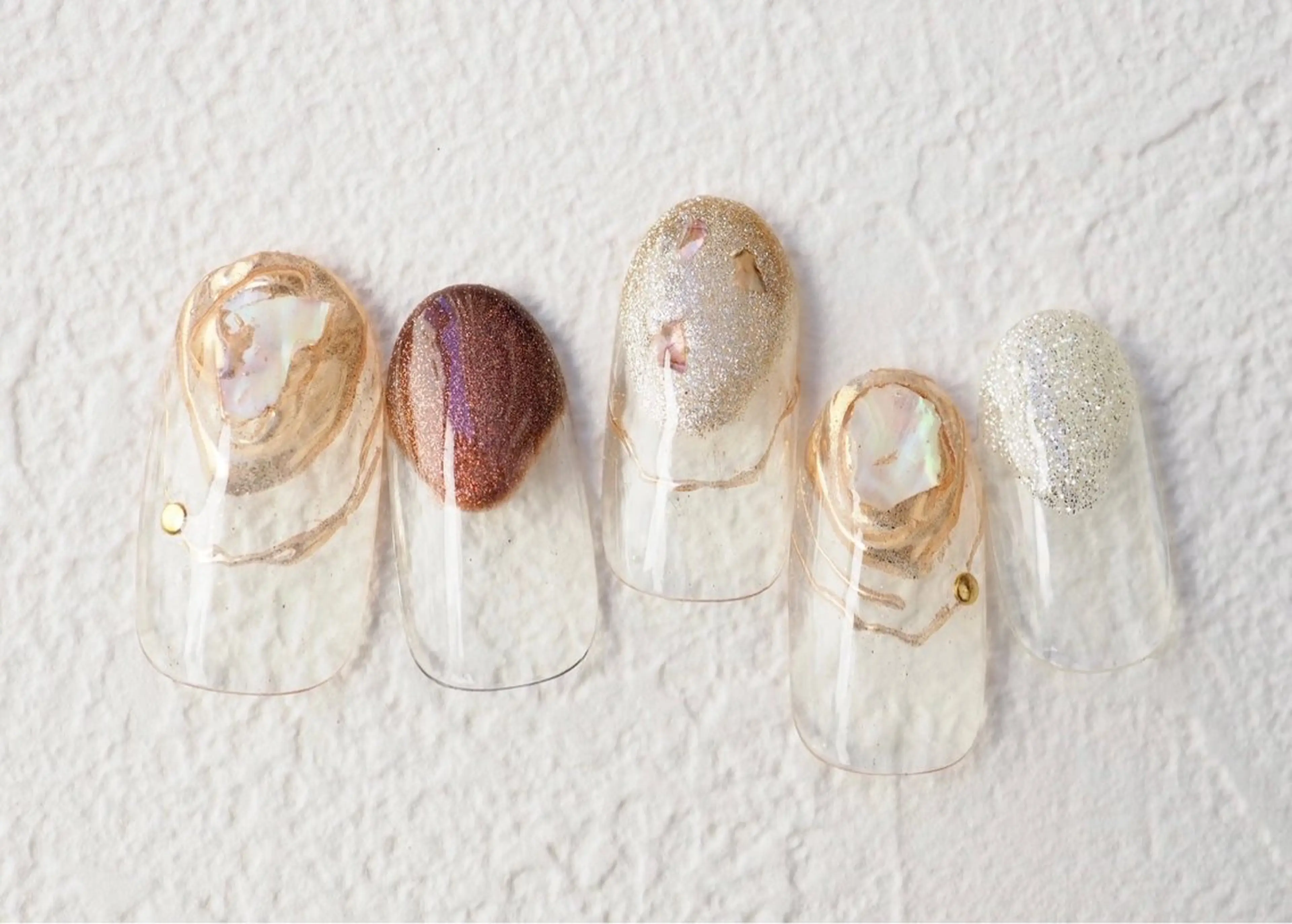 ネイル ハンドネイル トップネイリスト Ribbon立川店のネイルデザイン