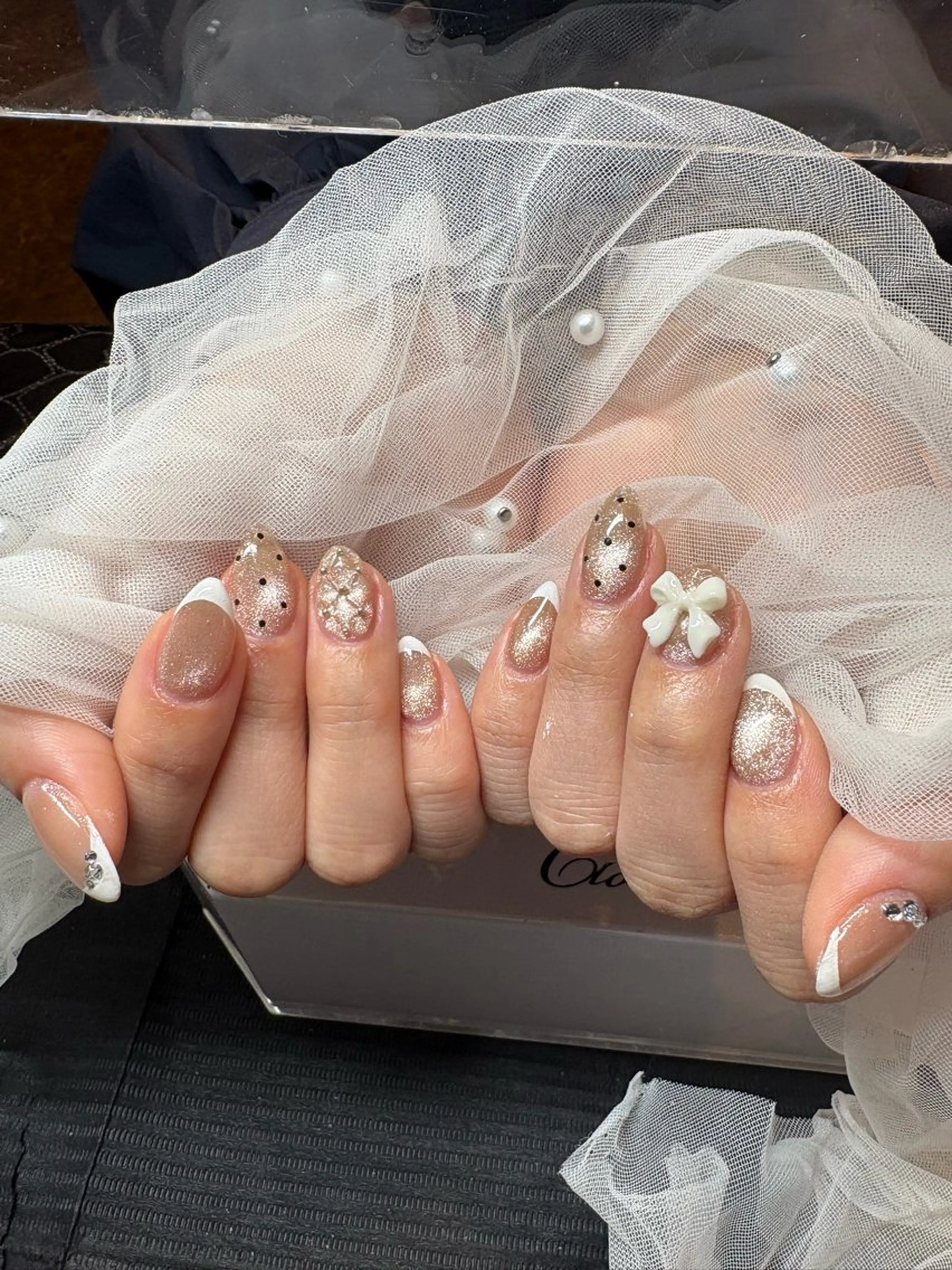 ネイル ハンドネイル 吉岡 かりなのネイルデザイン