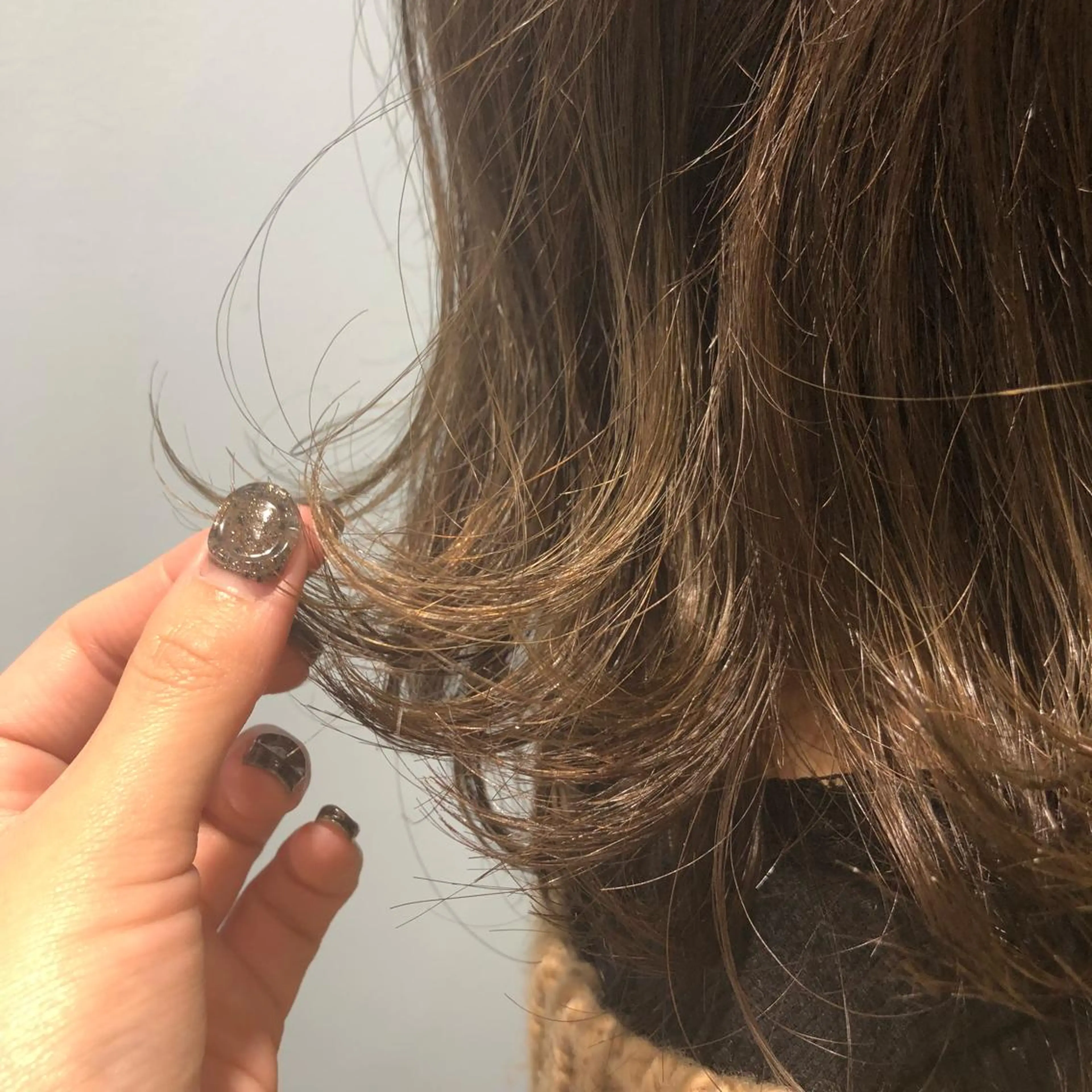 ミディアム カラー ベージュカラー 透明感カラー うる艶カラー 🫶🏼💭mikaのヘアスタイル