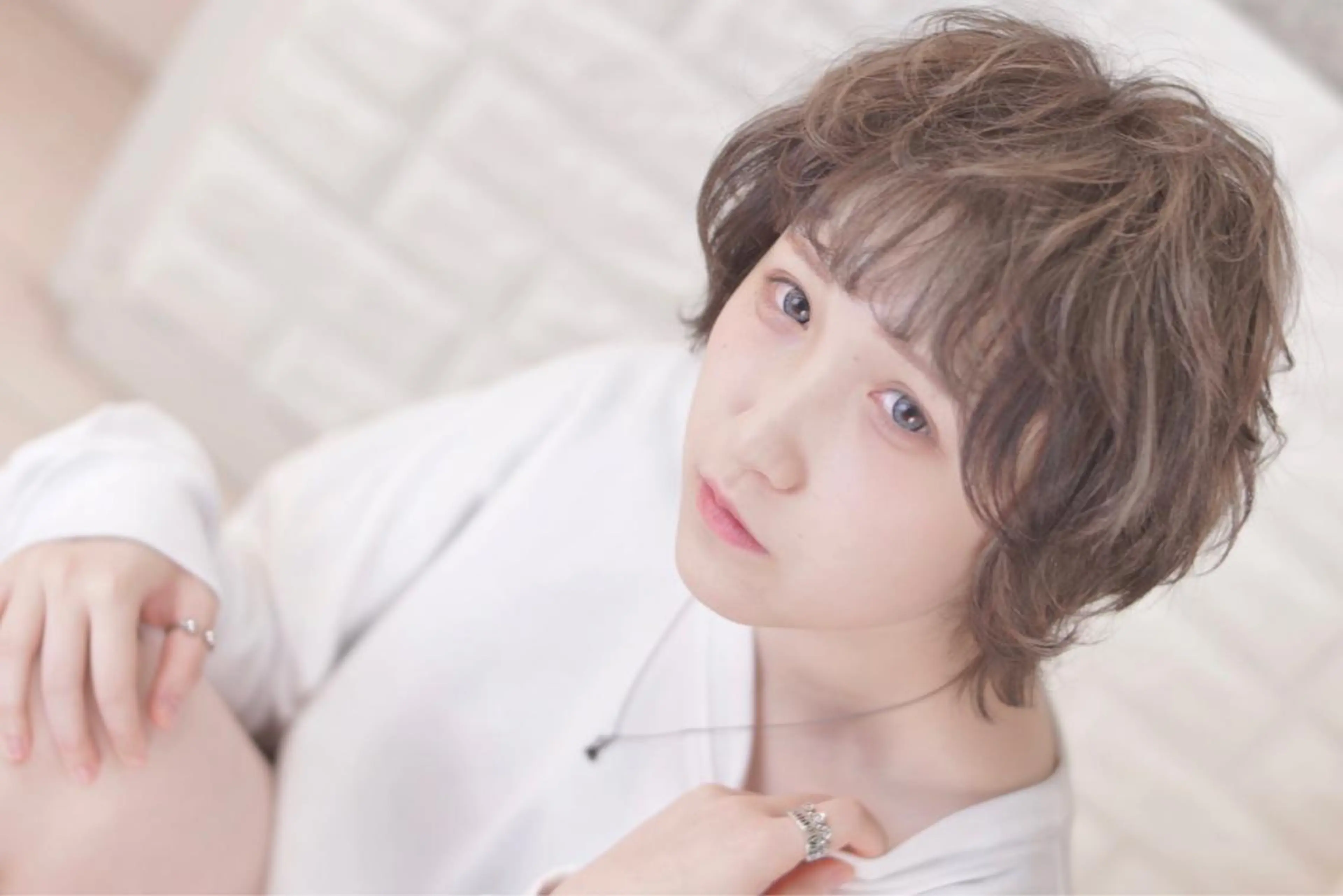 ショート カラー ヘアアレンジ これた🧸ヘアメ職人 ♡髪質改善♡カラーのヘアスタイル