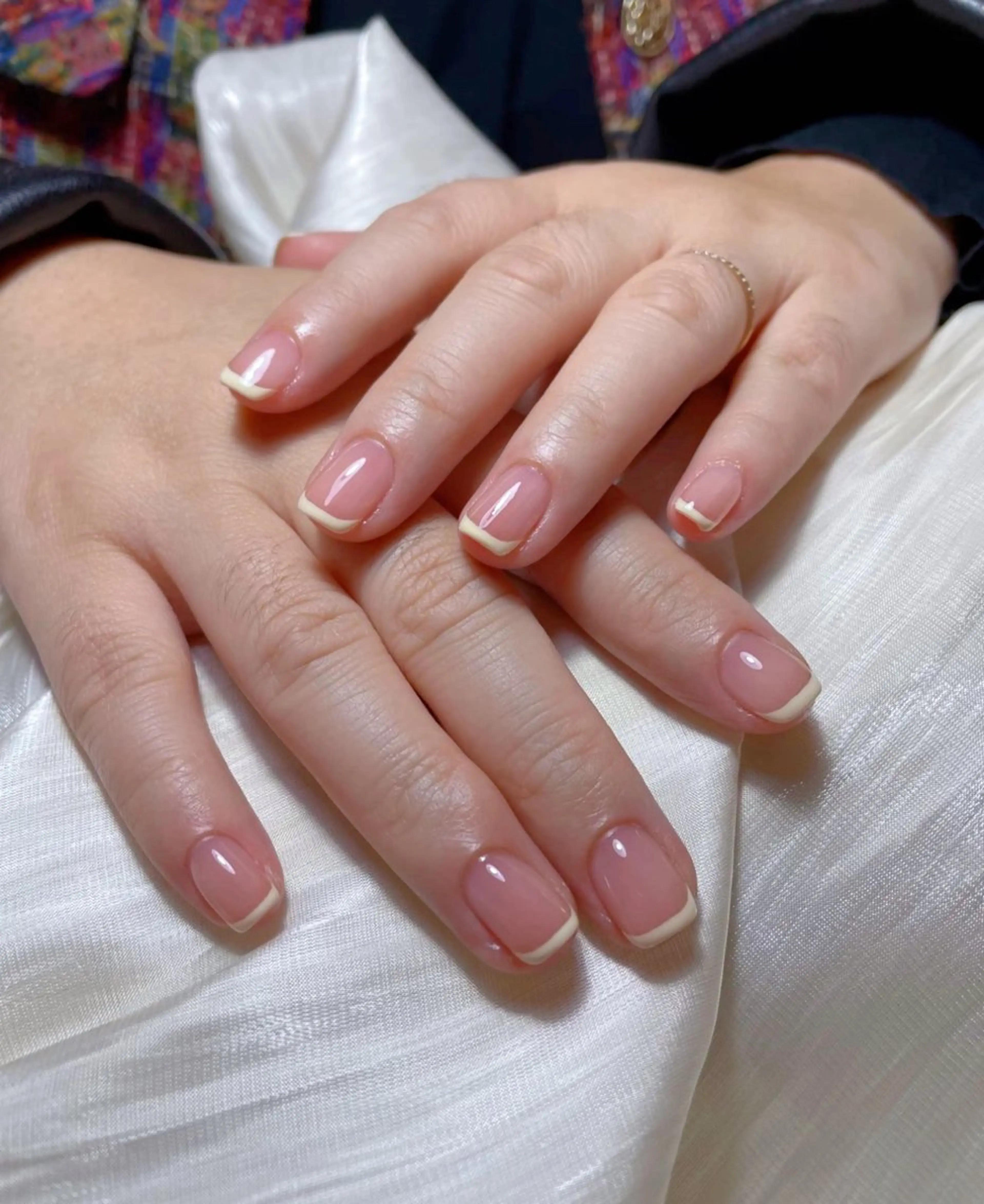 ネイル フレンチネイル ハンドネイル ハンドケア Daisy Nailsのネイルデザイン