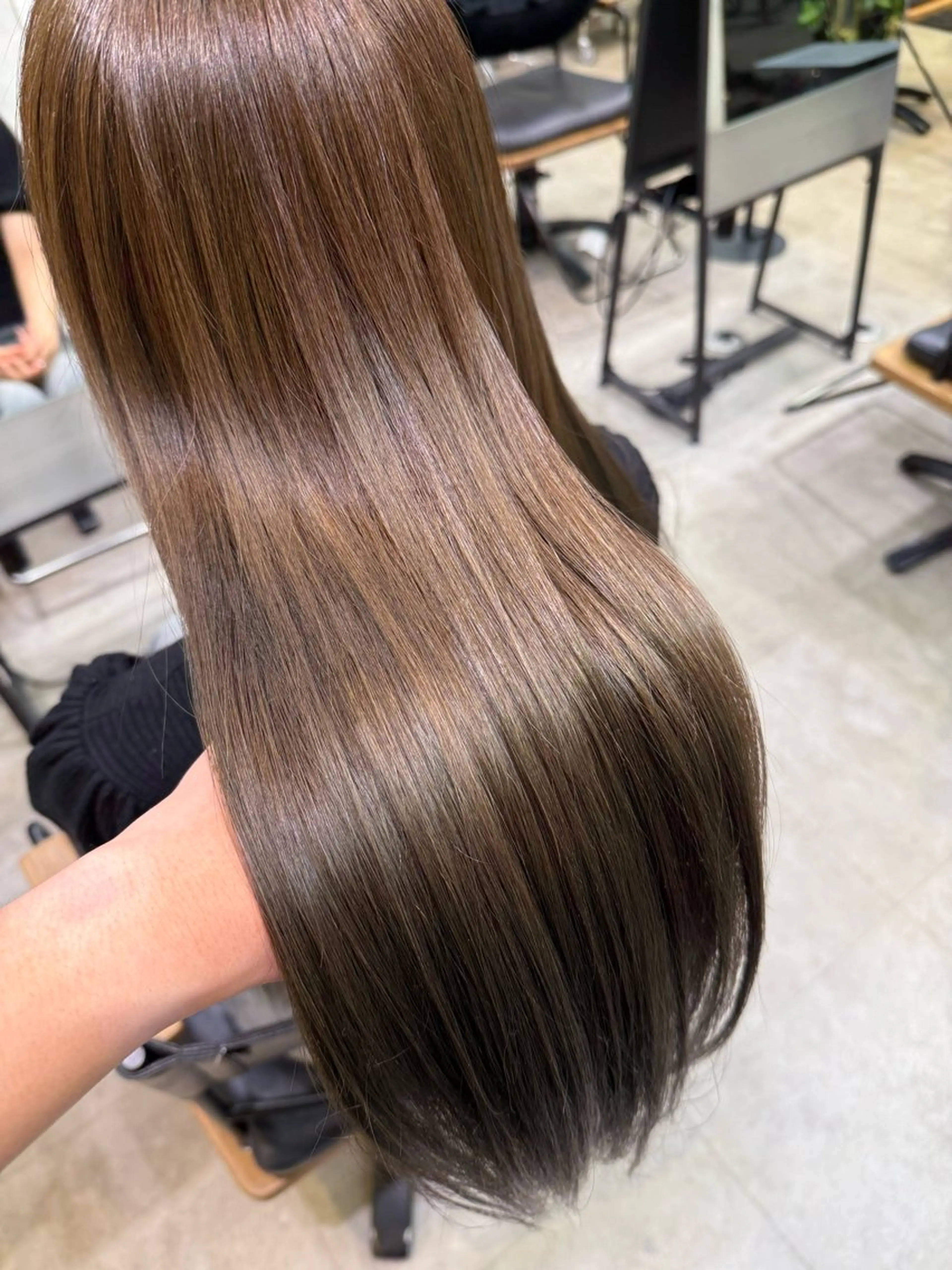 ロング ヘアカラー トリートメント SORA表参道所属・🫧縮毛矯正🫧 艶髪/島田晃太郎のヘアスタイル