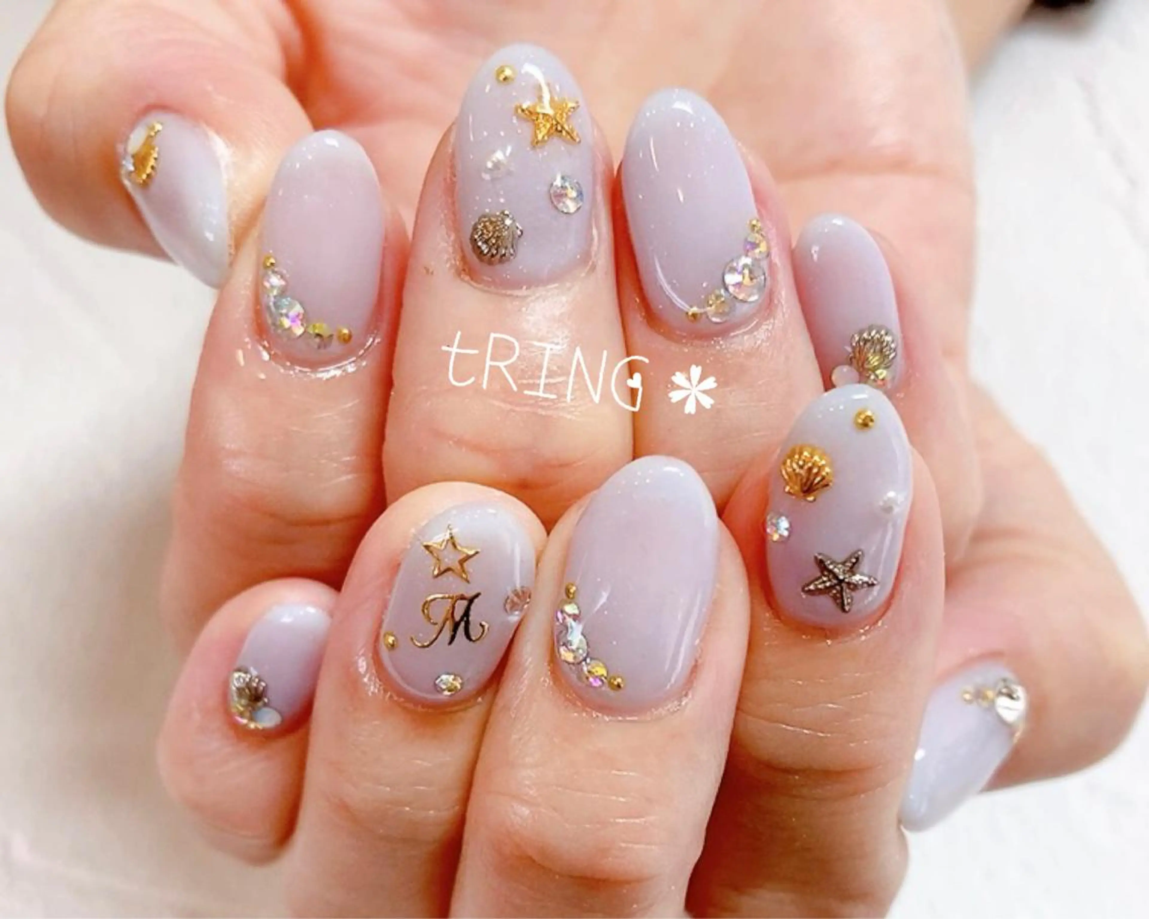 ネイル ハンドネイル tRING* しいの木台のネイルデザイン