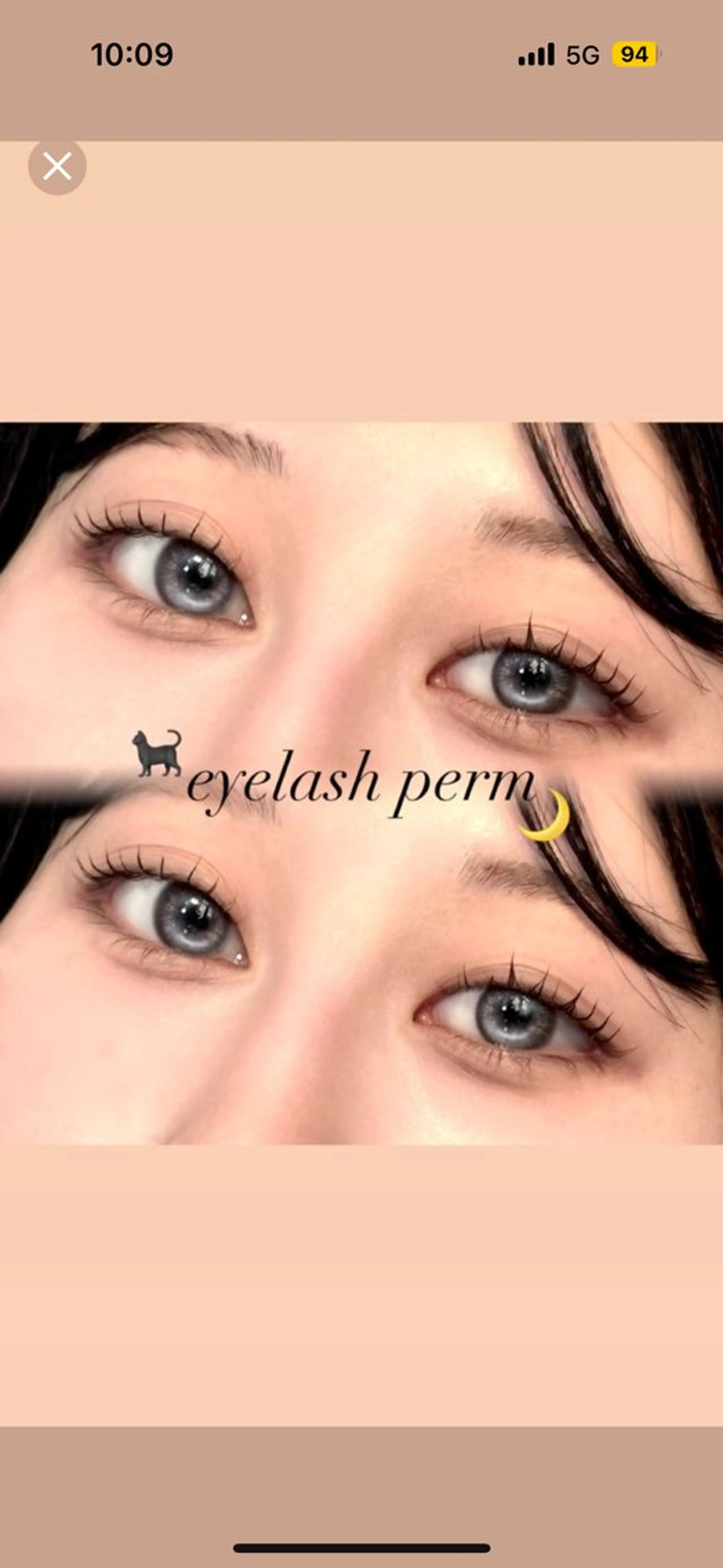 フェニックスコーティング剤付🎁🌙まつ毛パーマ/Jrアイリスト価格⚠️補足説明必読お願いします‼️の写真