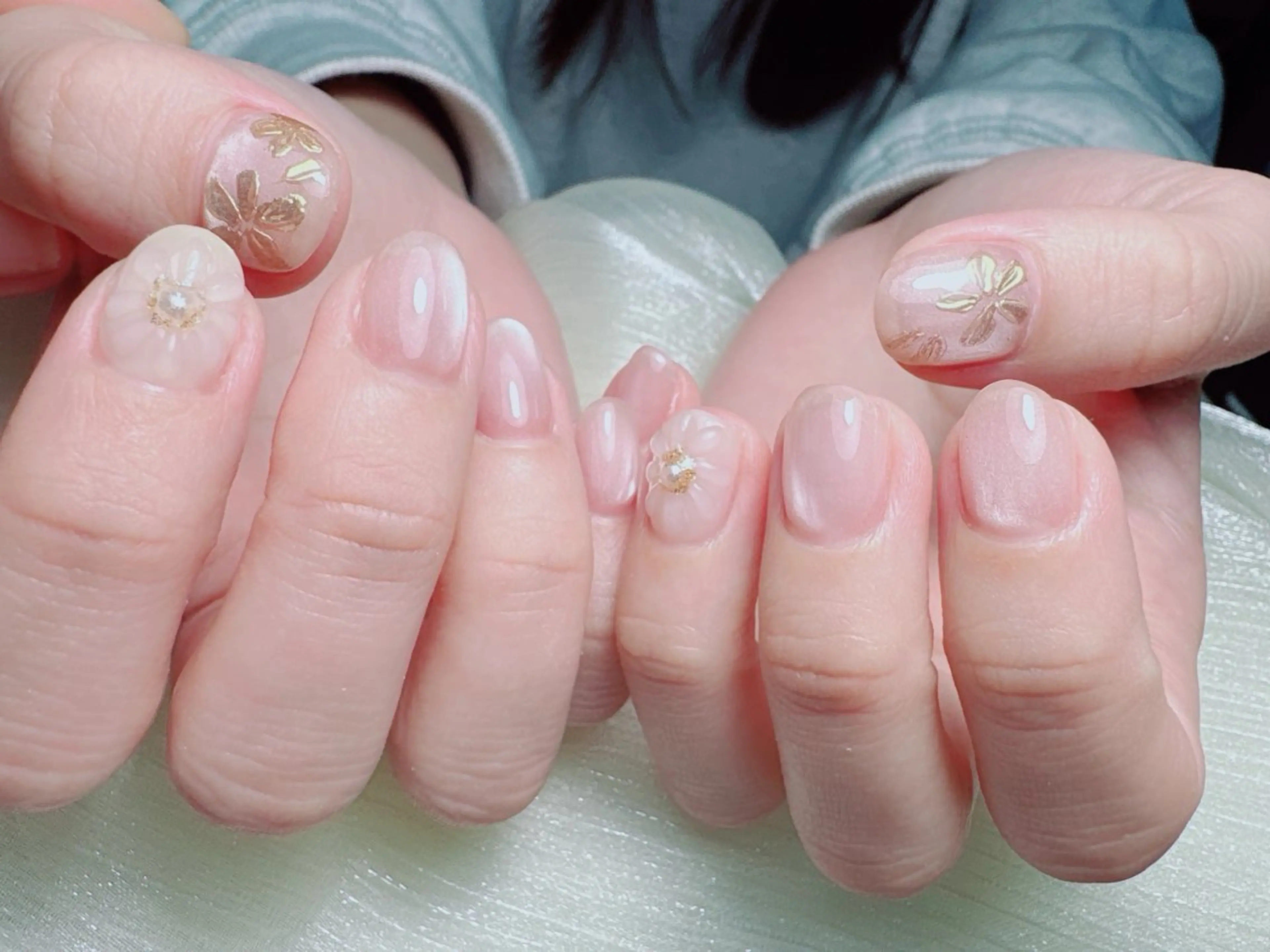 ネイル ハンドネイル Yuxi Beauty salon 【ユーシィー ビューティ サロン】所属・ユーシーネイルサロン 池田公園店のネイルデザイン