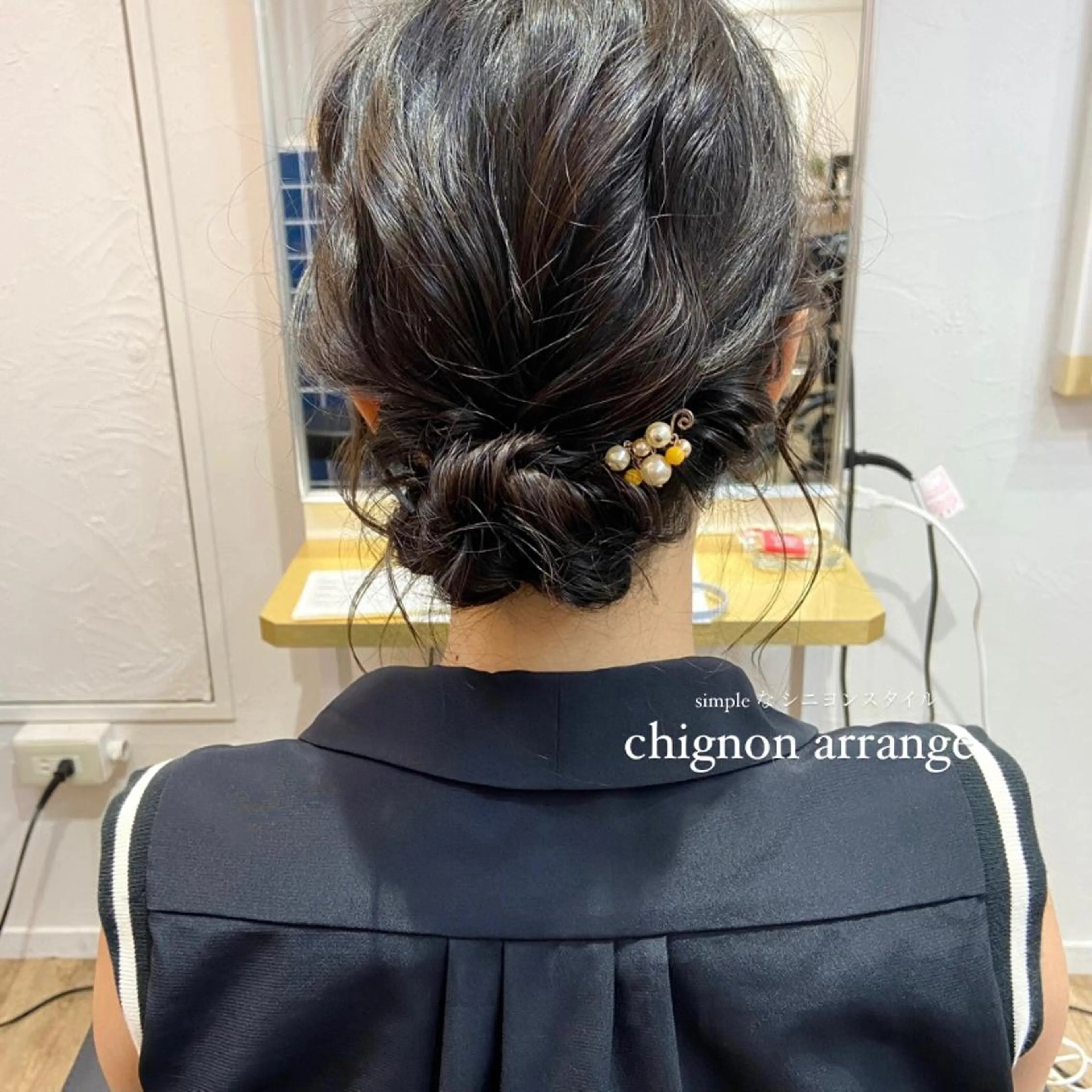 セミロング ヘアアレンジ ボブ ハイライト 髪質改善 mai 🎀 / 梅田美容室のヘアスタイル